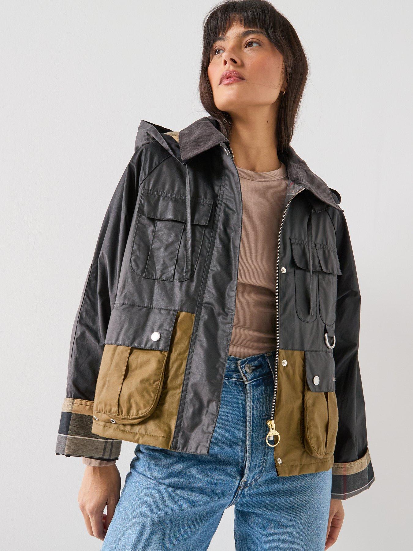 barbour-liza-wax-jacket-blackfront