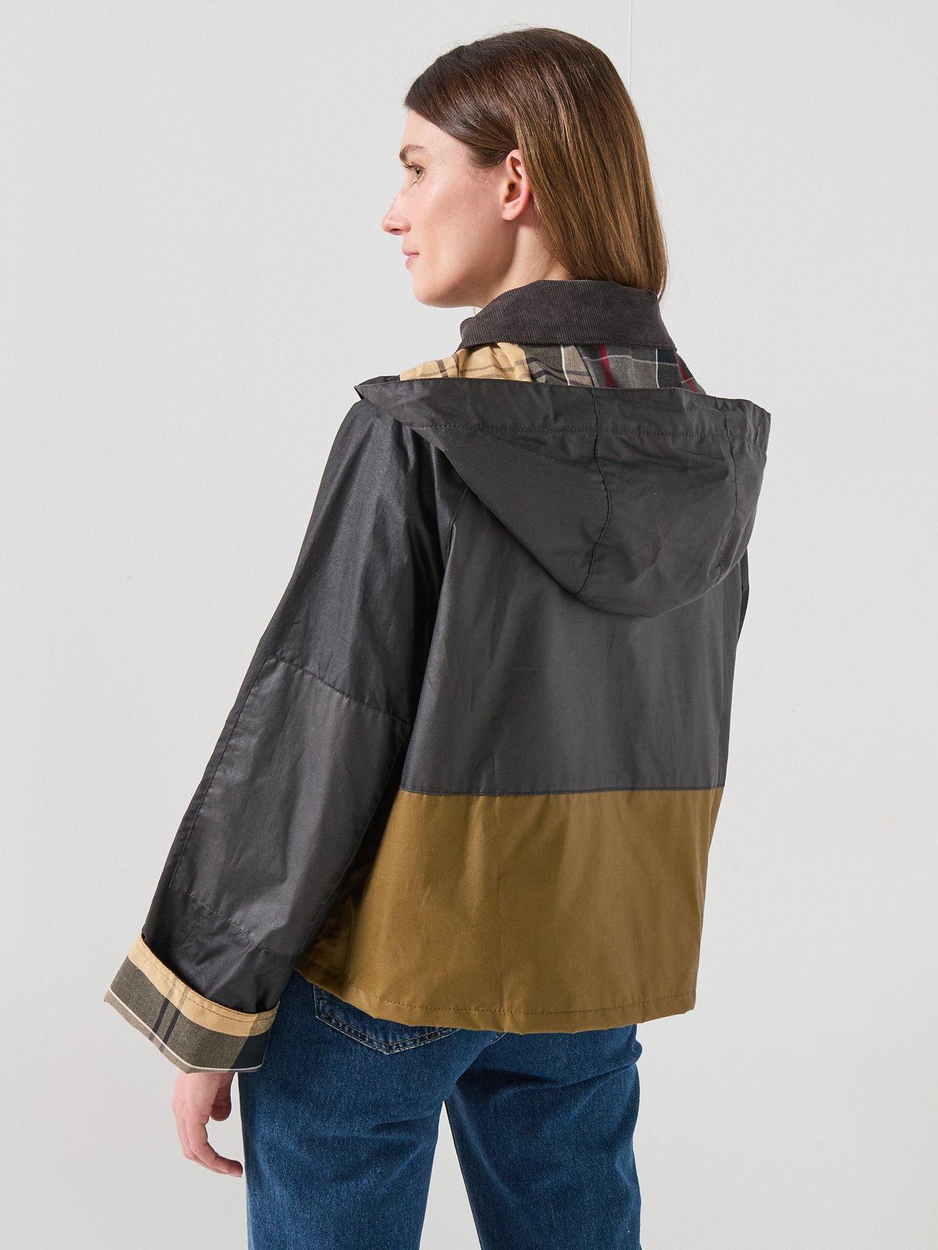 barbour-liza-wax-jacket-blackstillFront