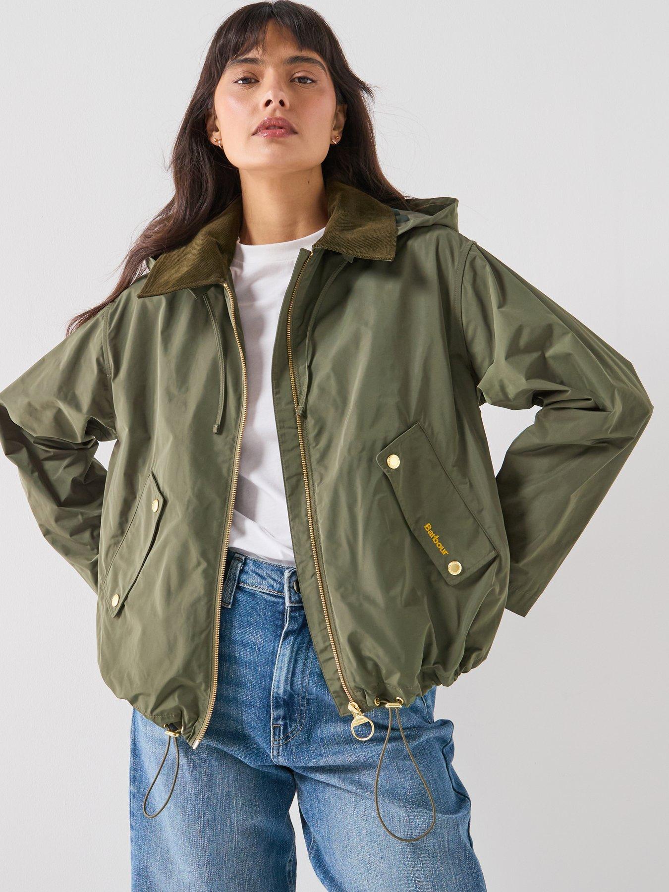 Image 1 of 6 of Barbour Weaver Showerproof Jacket - Green