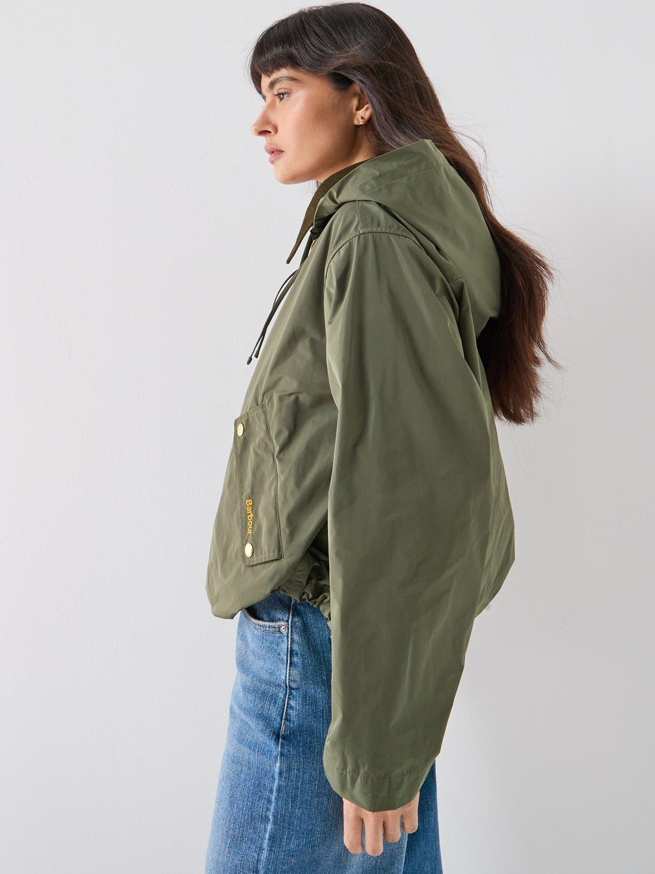 Image 5 of 6 of Barbour Weaver Showerproof Jacket - Green