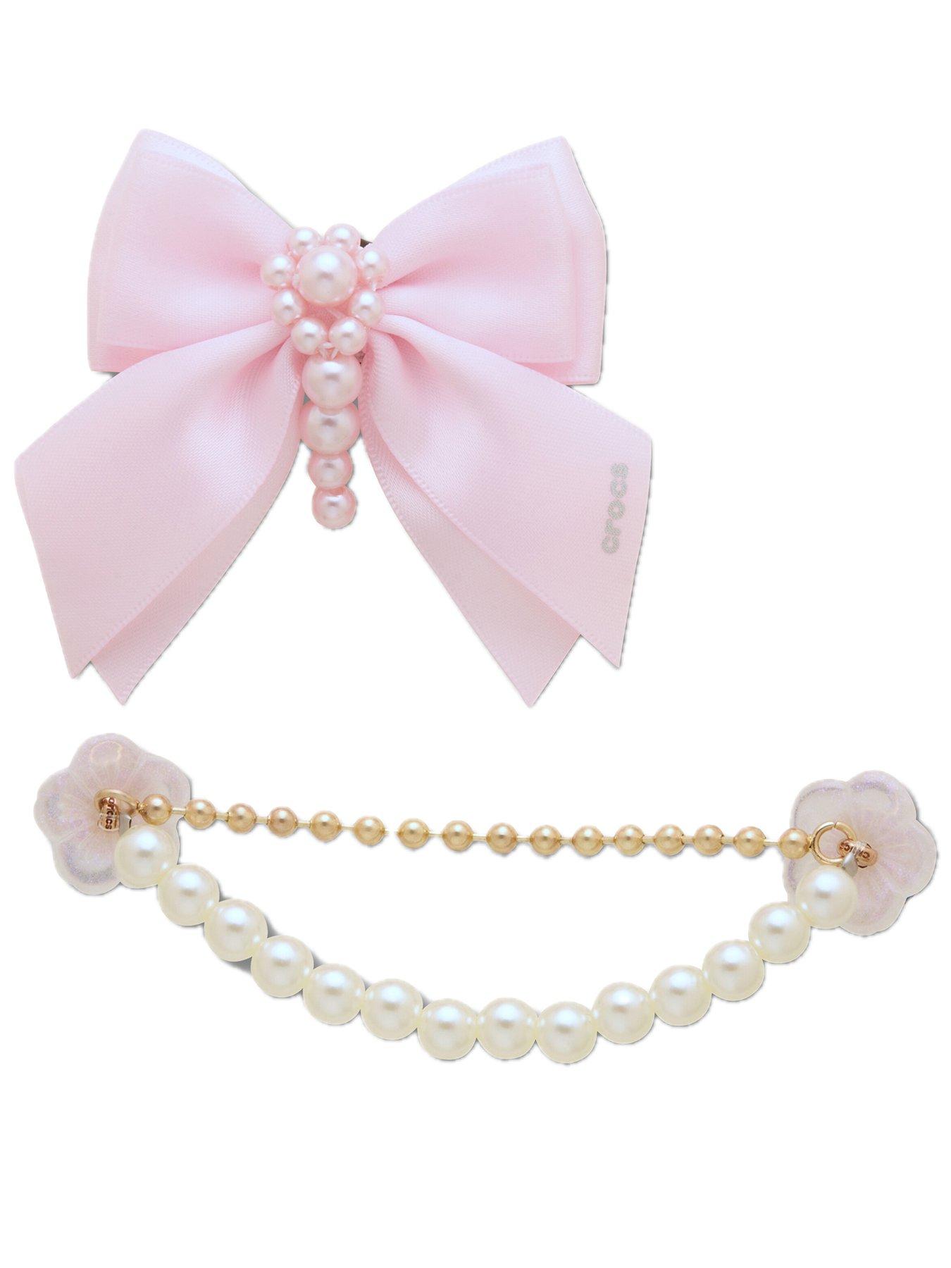 Image 1 of 5 of Crocs Gorgeous Pearls Jibbitz 5 Pack - Multi