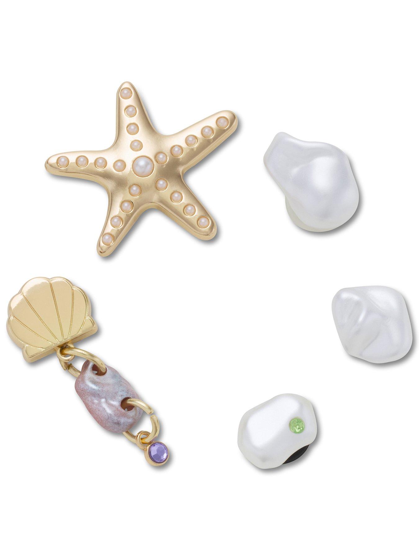Crocs Gold Sea Jibbitz 5 Pack