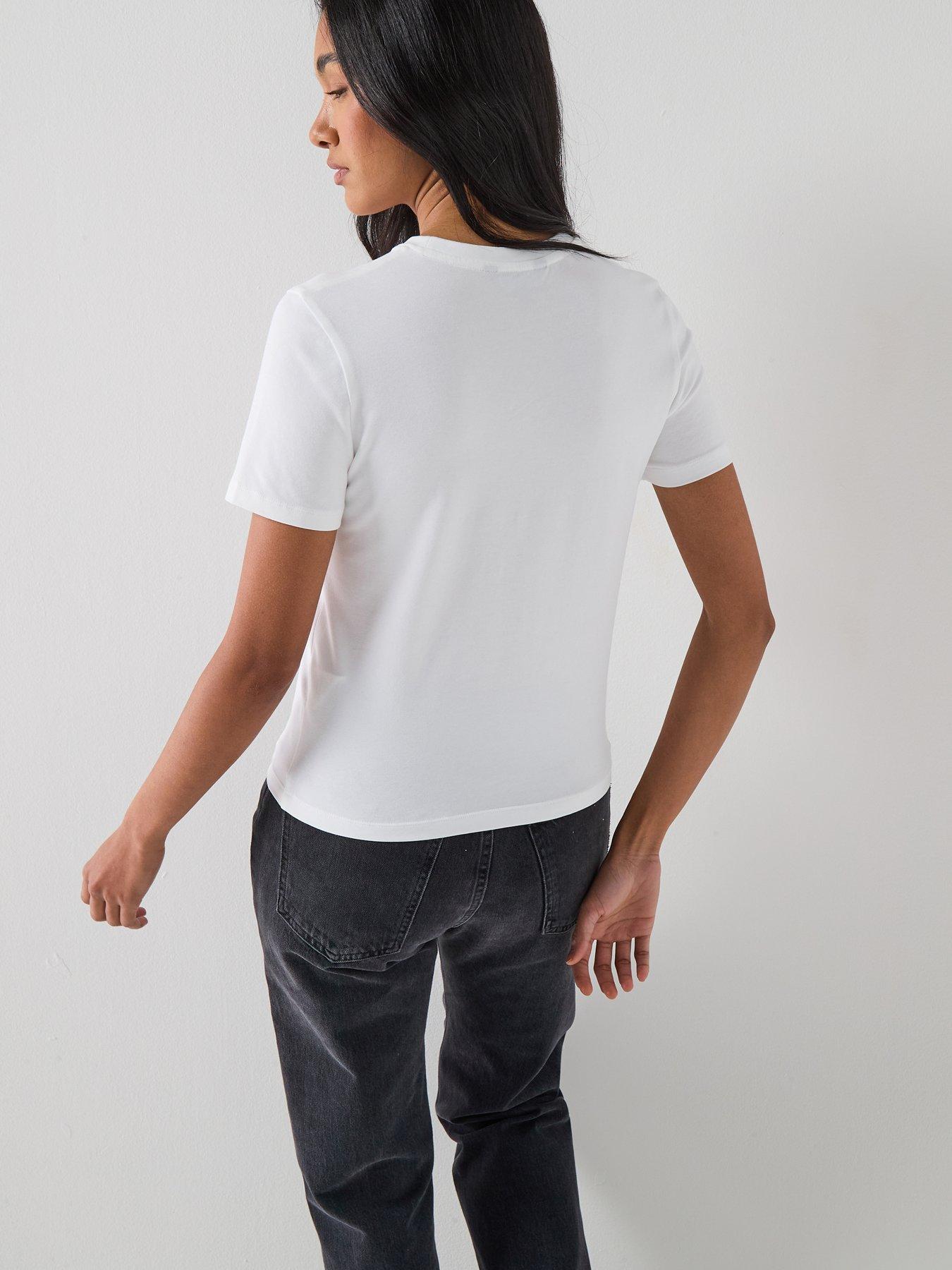 Image 2 of 6 of Barbour International B.intl Devin T-shirt - White