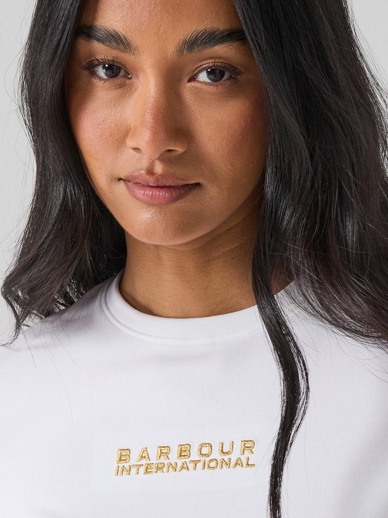 Image 4 of 6 of Barbour International B.intl Devin T-shirt - White
