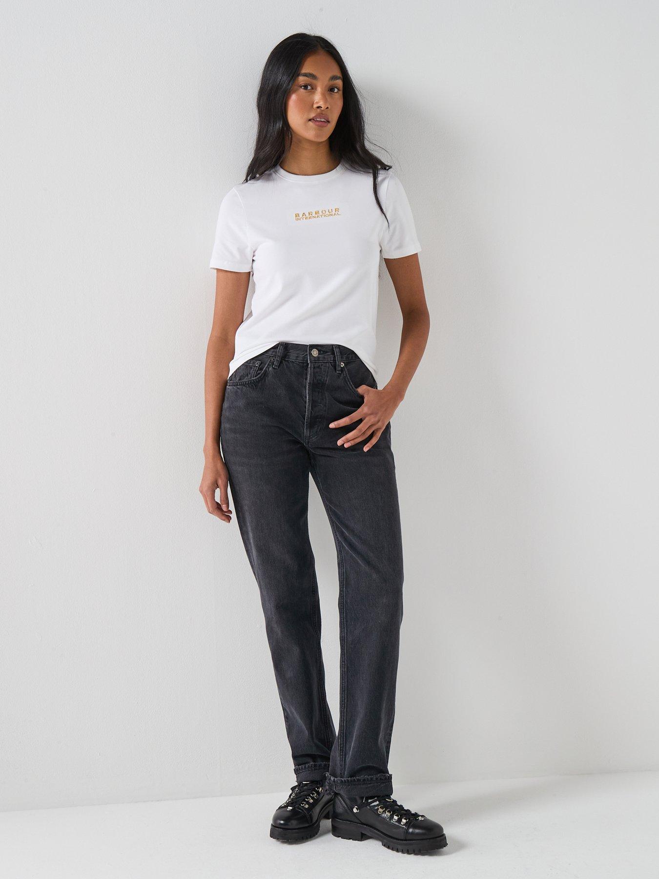 Image 6 of 6 of Barbour International B.intl Devin T-shirt - White