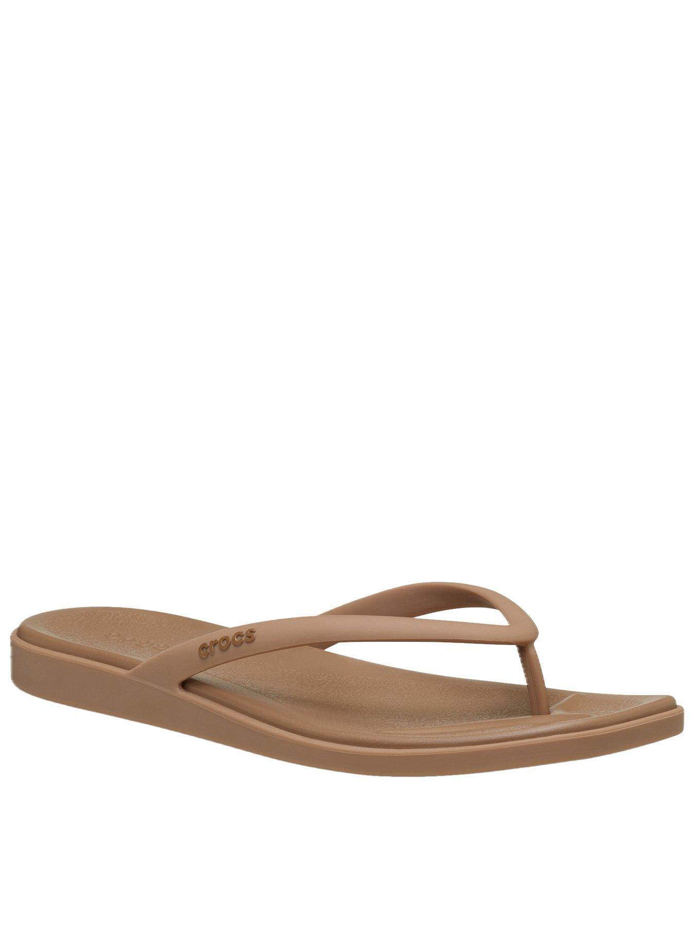 crocs-miami-flip-flop-milk-chocolate-brown