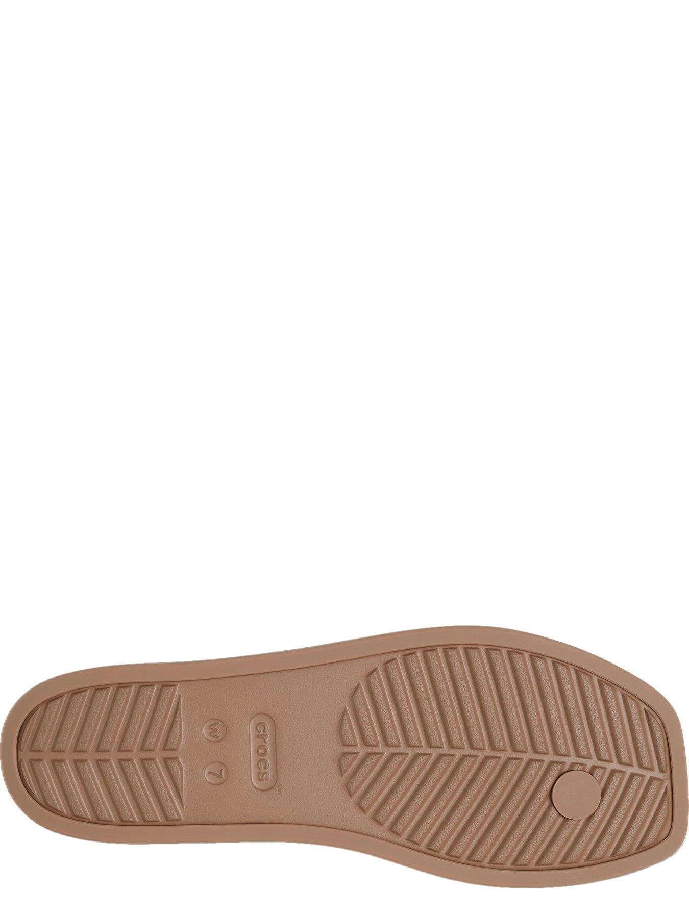 Image 4 of 5 of Crocs Miami Flip Flop - Milk Chocolate Brown