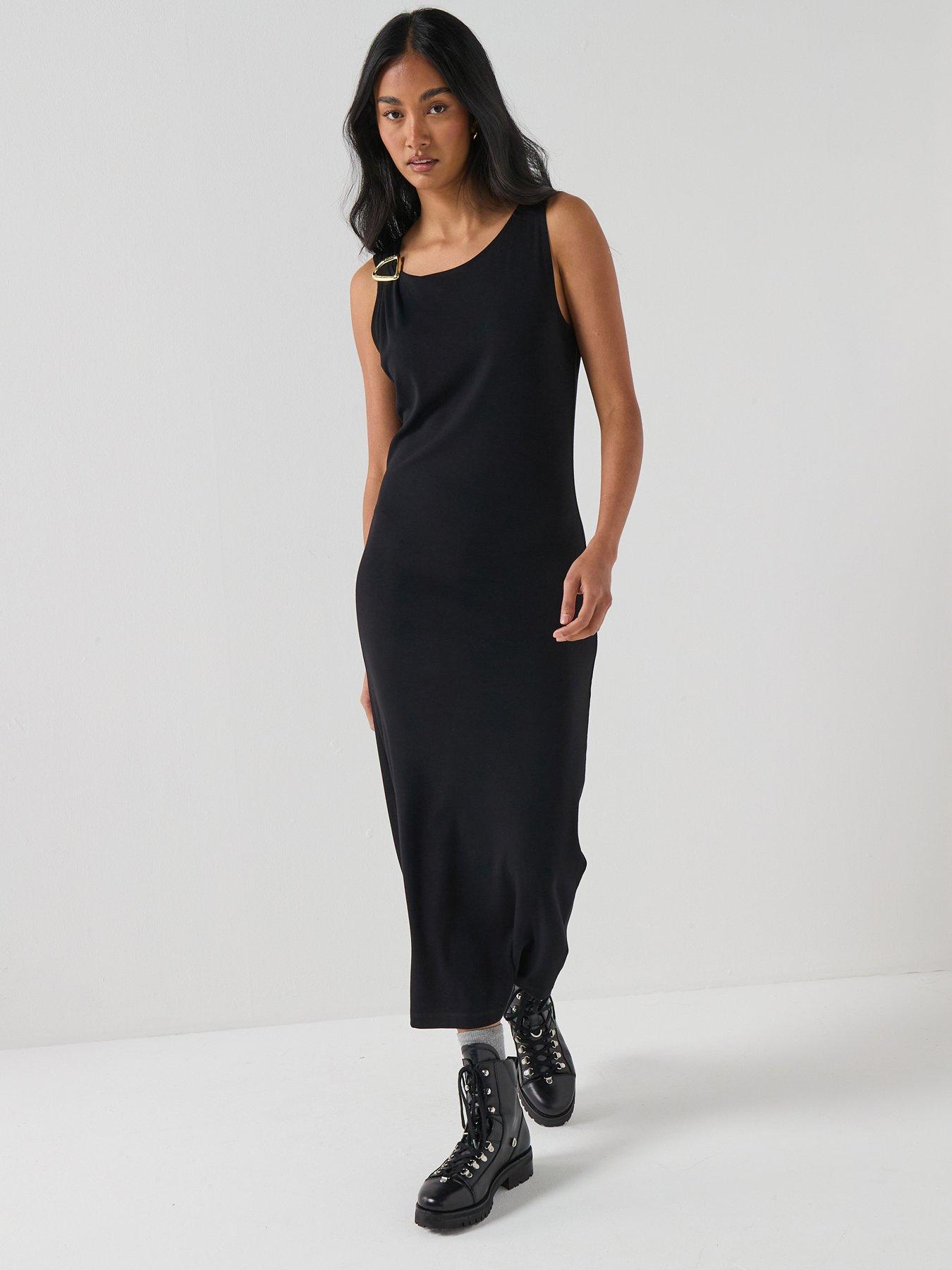 Image 5 of 6 of Barbour International BIntl Gigi Midi Dress - Black