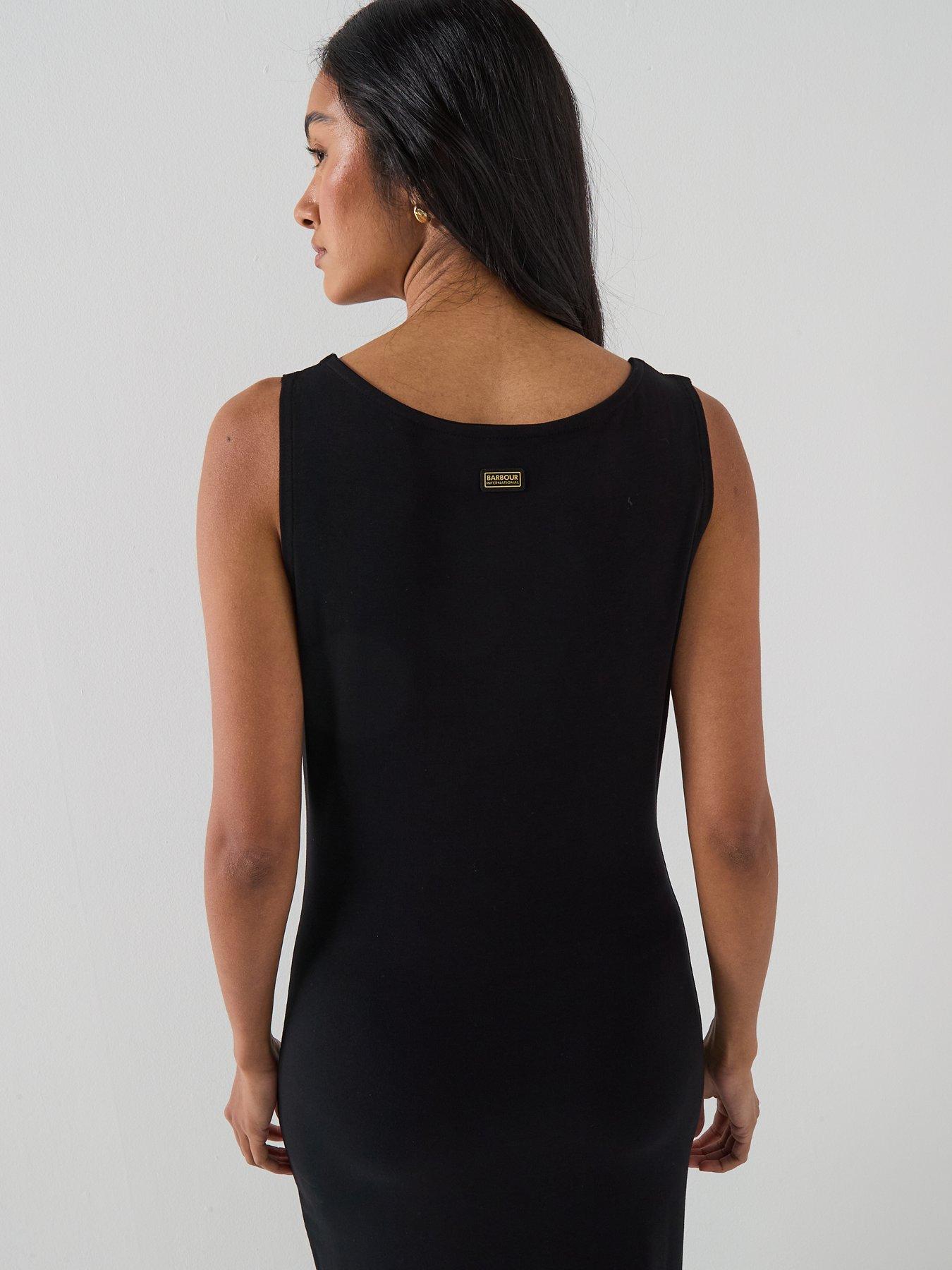 Image 6 of 6 of Barbour International BIntl Gigi Midi Dress - Black