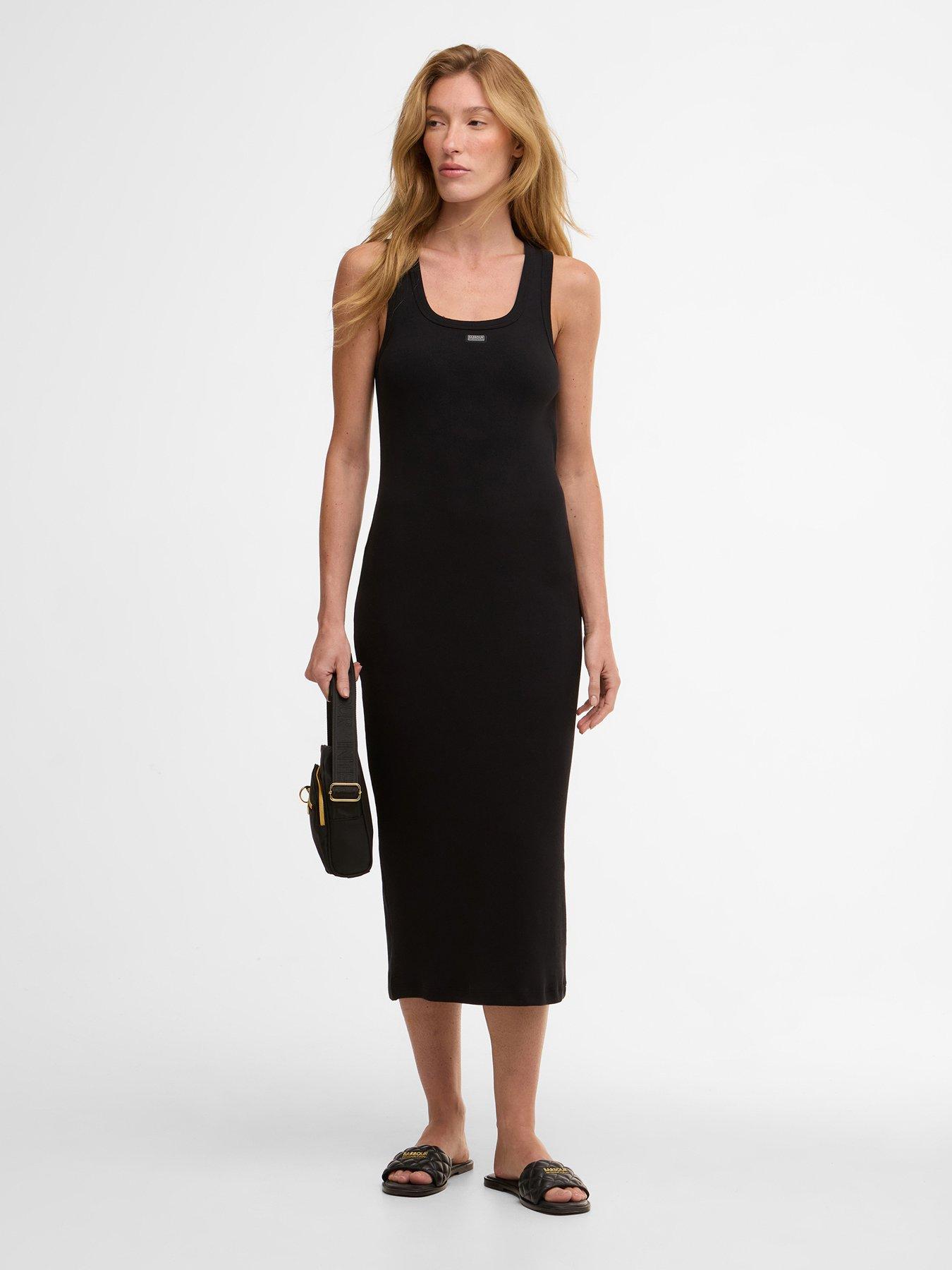 Barbour International BIntl Chicago Midi Dress - Black