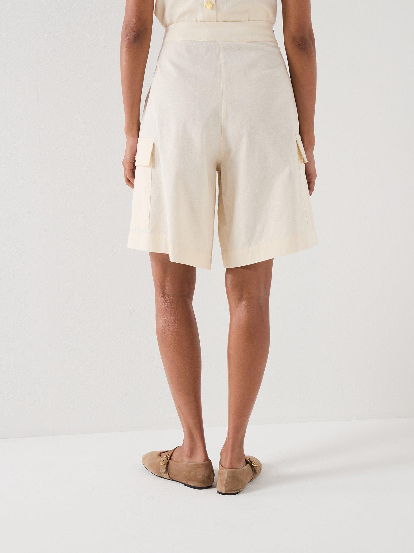 Image 2 of 6 of Barbour International BIntl Valencia Shorts - Ecru
