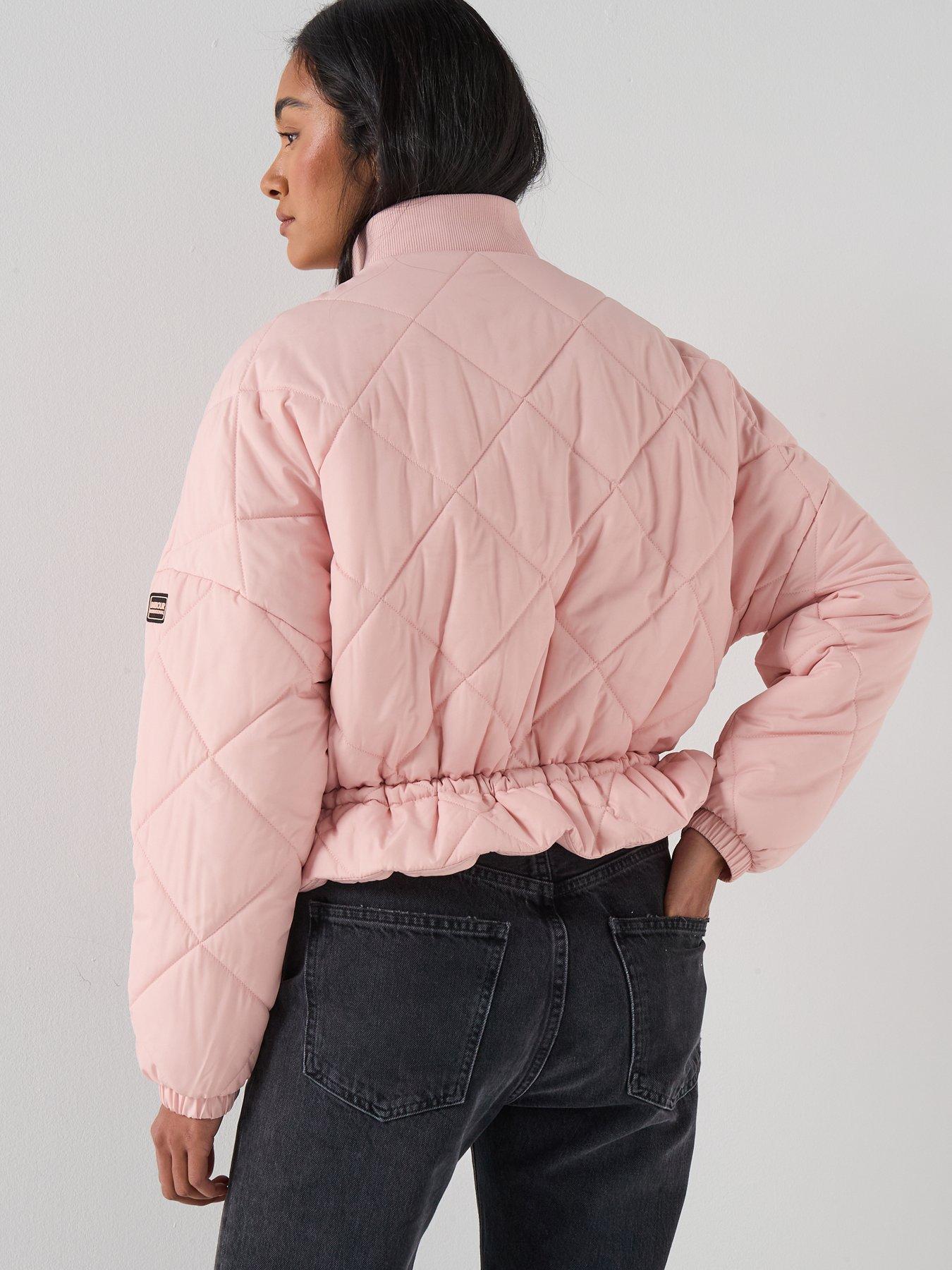 Image 2 of 6 of Barbour International B.intl Pagan Quilted Jacket - Pink