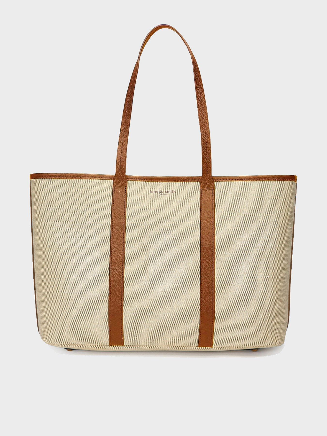 fenella-smith-tan-izzie-tote-bagfront