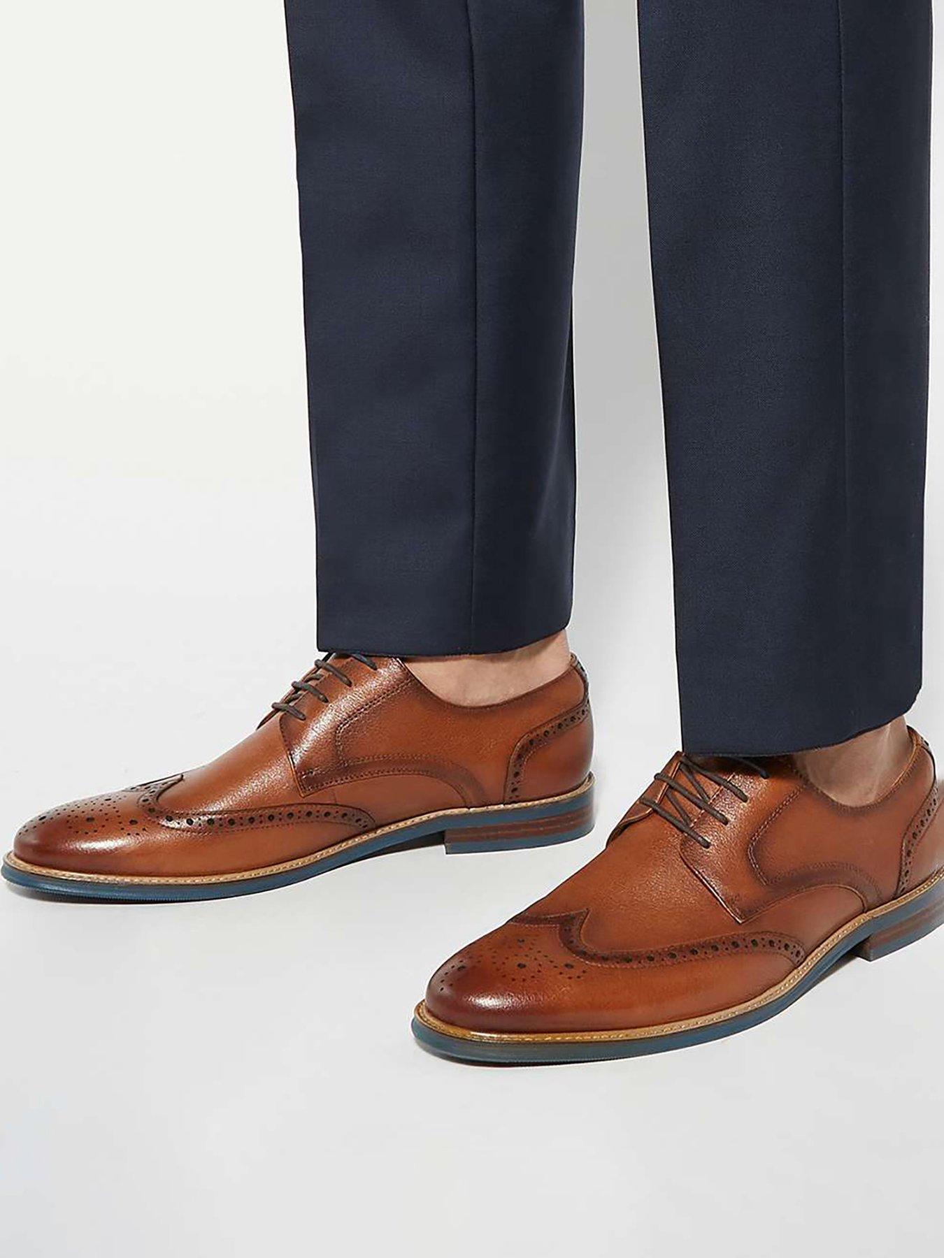 Dune London Dune Stanford Brogue Lace Up Shoe