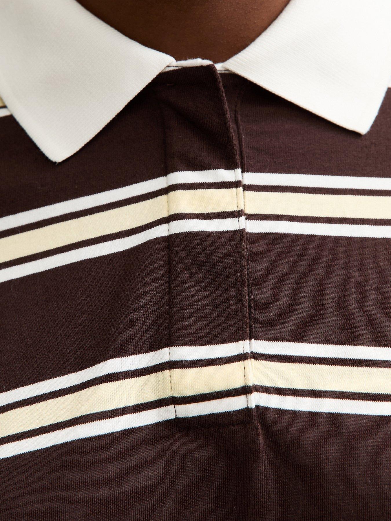new-look-striped-long-sleeve-rugby-top-browndetail