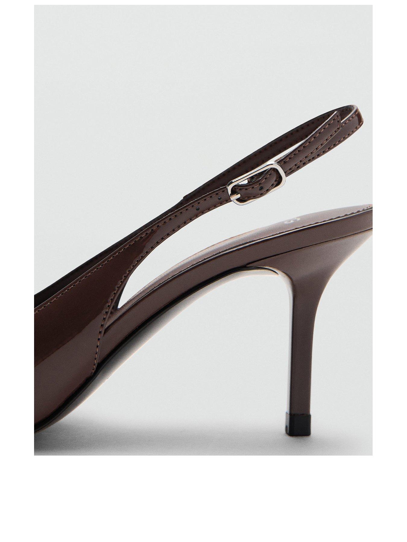 Image 3 of 6 of Mango Pointed Patient Court Shoe - Burgundy