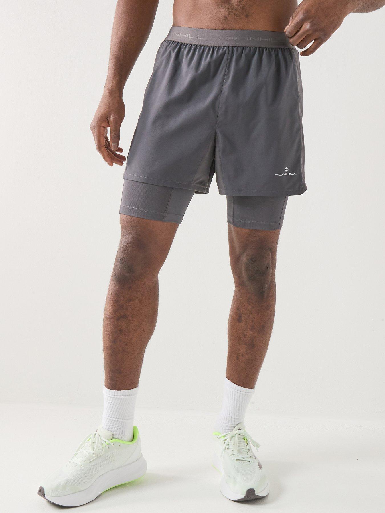 ronhill-mens-running-tech-5inch-twin-short-grey
