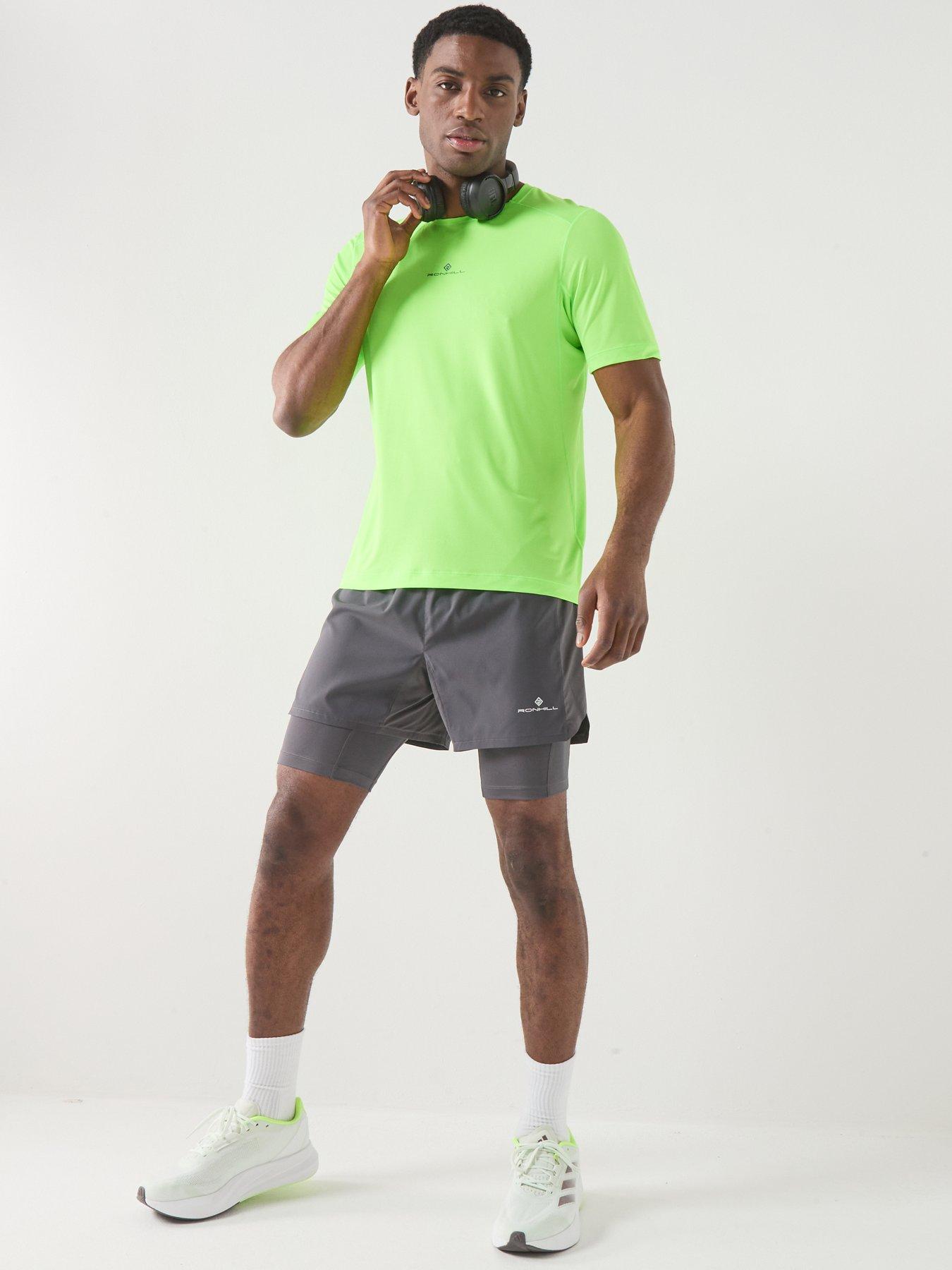 Image 3 of 6 of Ronhill Mens Running Tech Short Sleeve Tee - Yellow