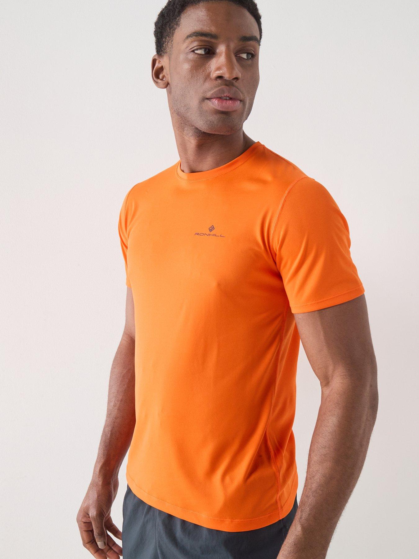Ronhill Mens Running Core Short Sleeve Tee - Orange