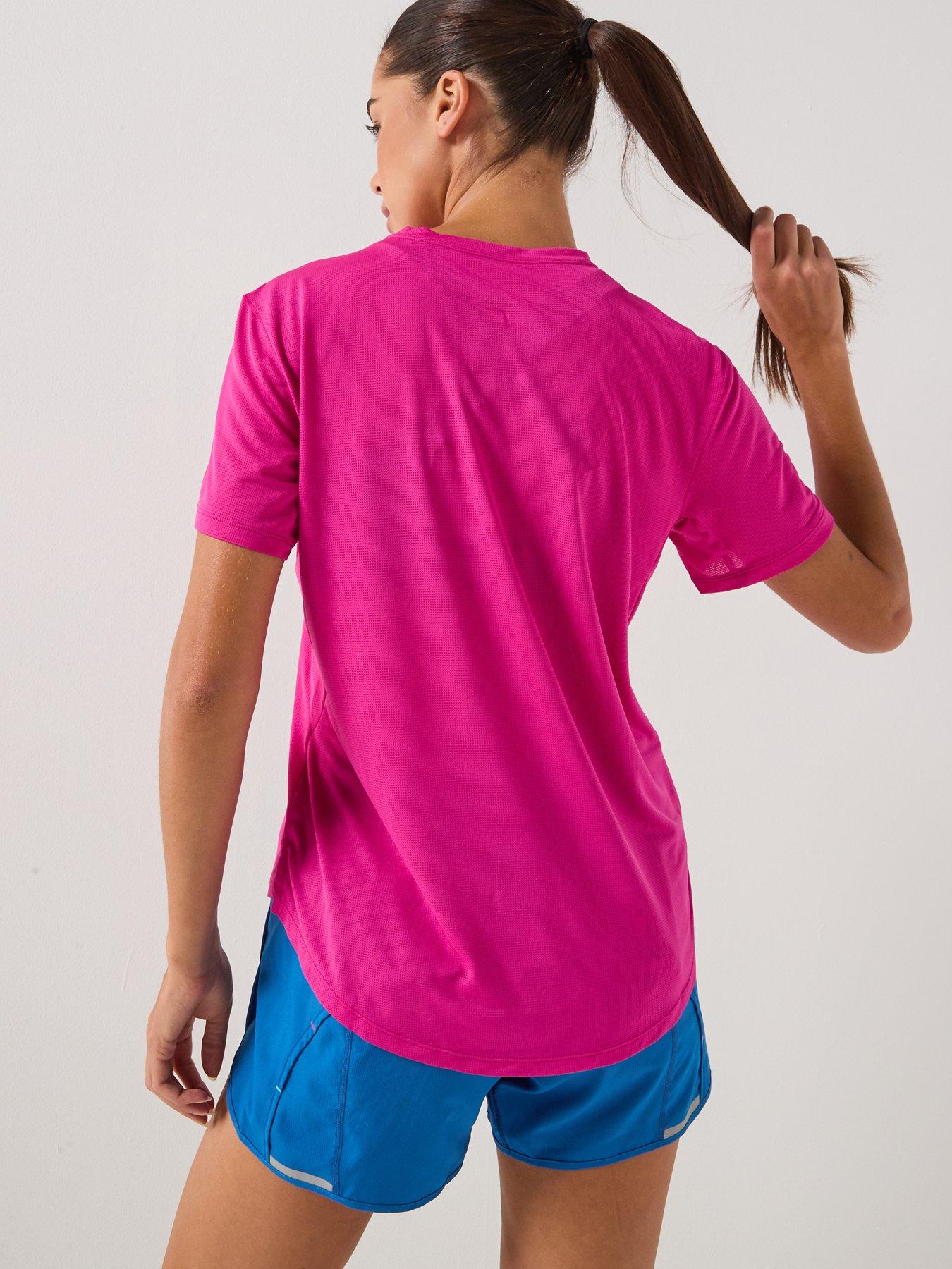 Image 2 of 6 of Ronhill Womens Running Tech Short Sleeved Tee- Pink
