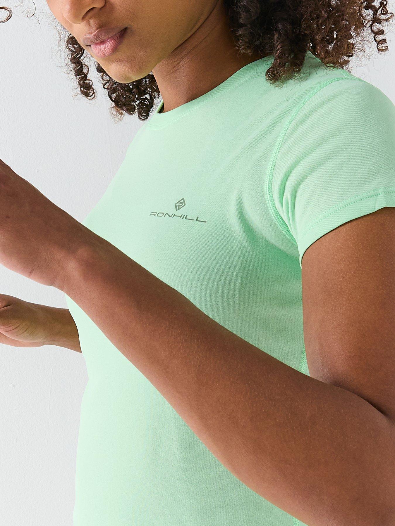 Image 4 of 6 of Ronhill Womens Running Core Short Sleeve Tee - Green