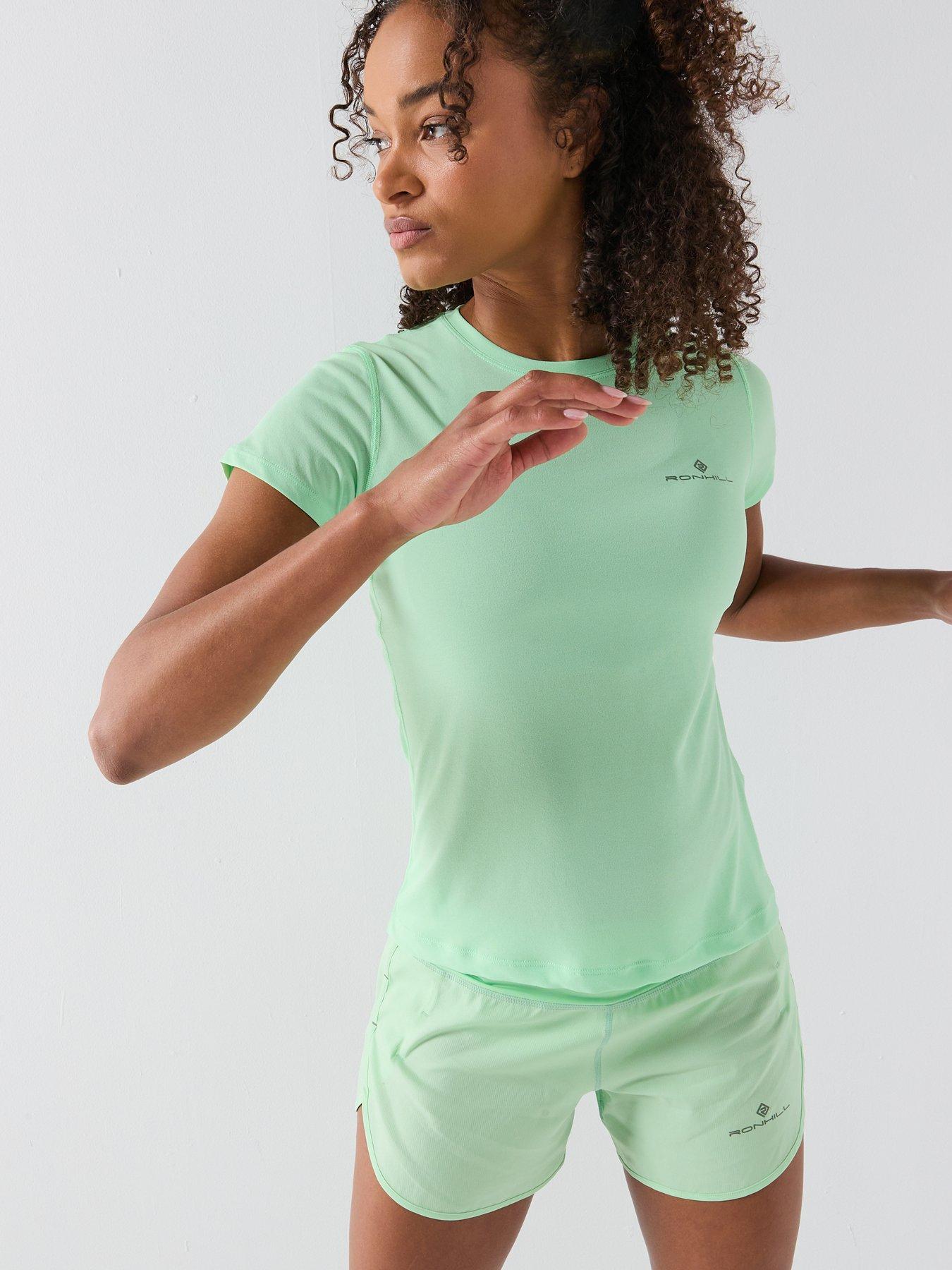 Image 6 of 6 of Ronhill Womens Running Core Short Sleeve Tee - Green