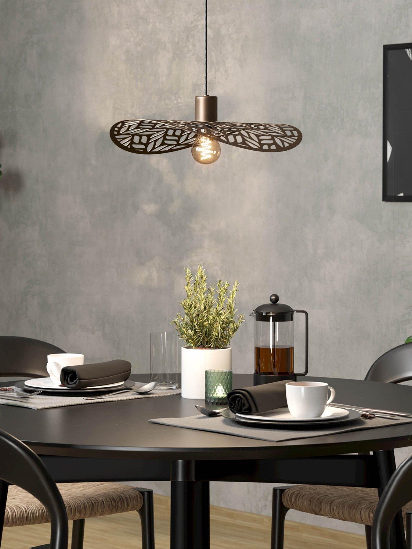 Eglo Eglo Swaby Steel Bronze Rustic Pendant