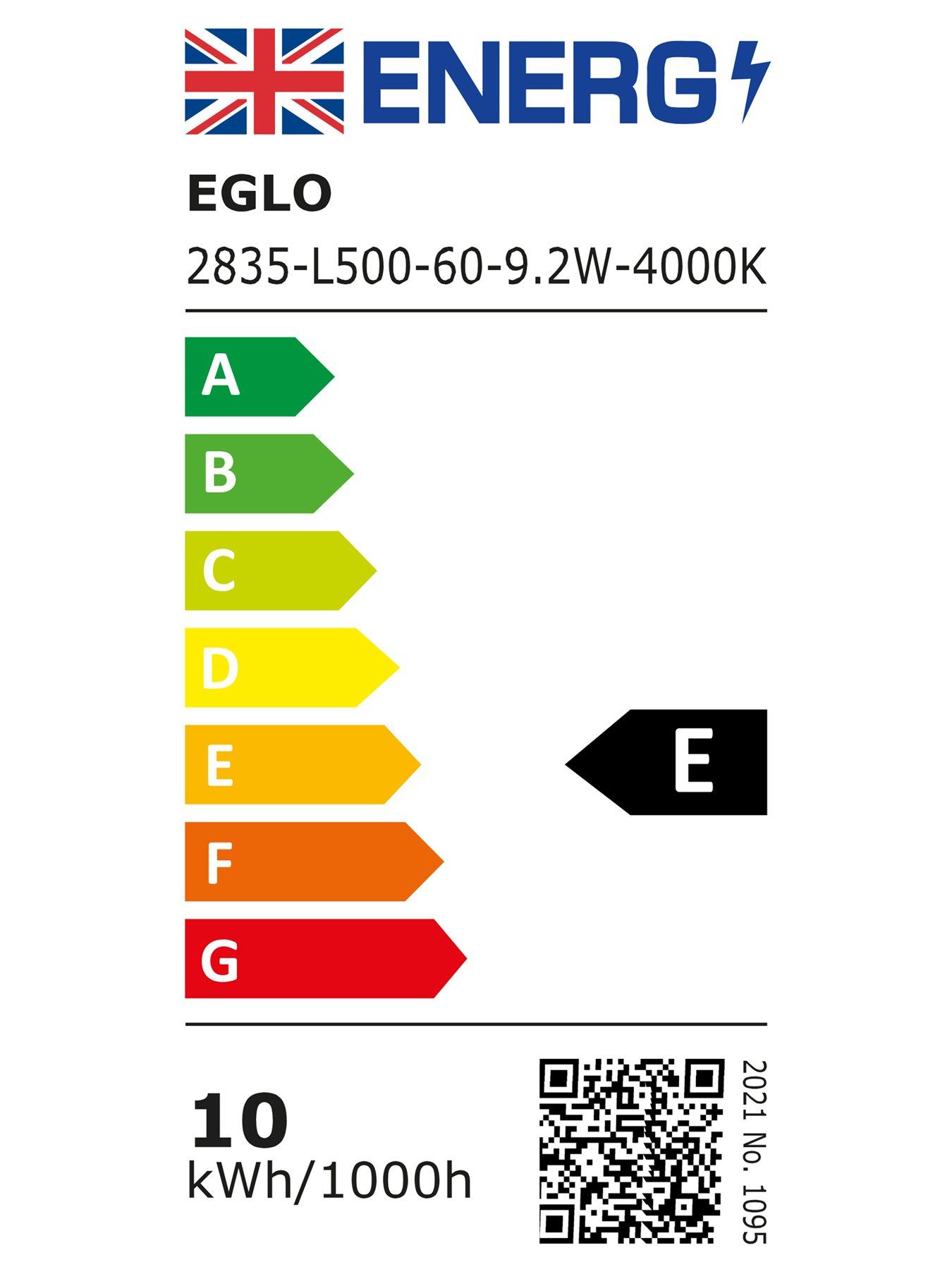 Image 4 of 4 of Eglo Eglo Vascella Steel & Plastic Led Neutral White Modern Ceiling Light, Square