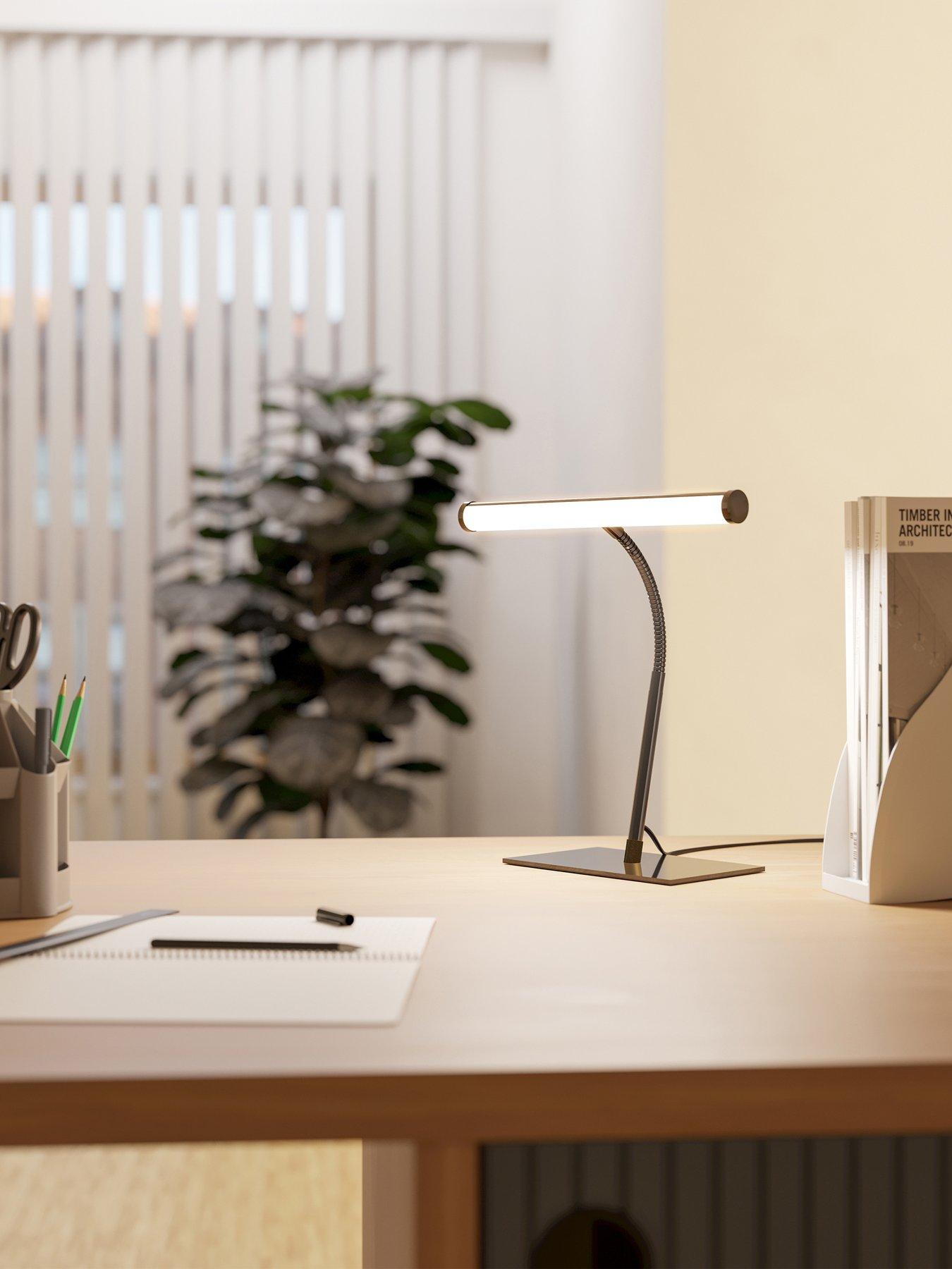 Eglo Eglo Riccione Led Tuneable White Desk Lamp, Black