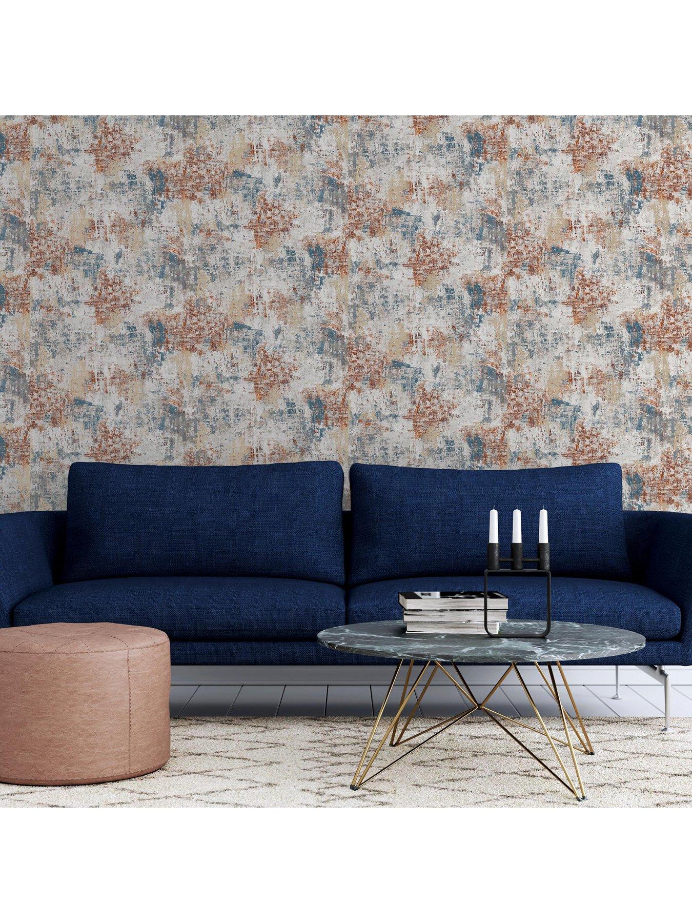 arthouse-abstract-texture-copper-navy-wallpaperdetail