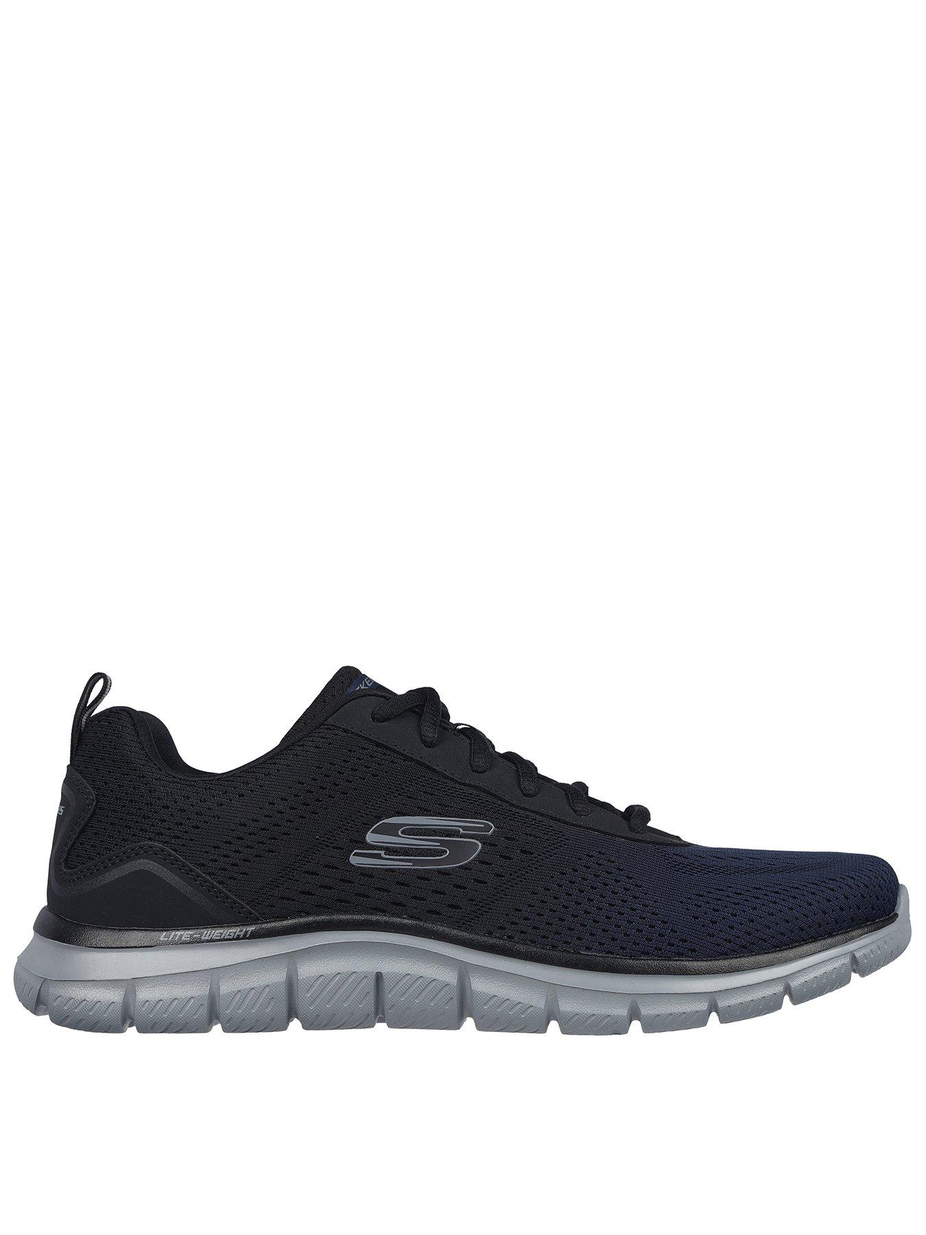 Skechers Skechers Wide Fit Engineered Mesh Lace-up Trainers