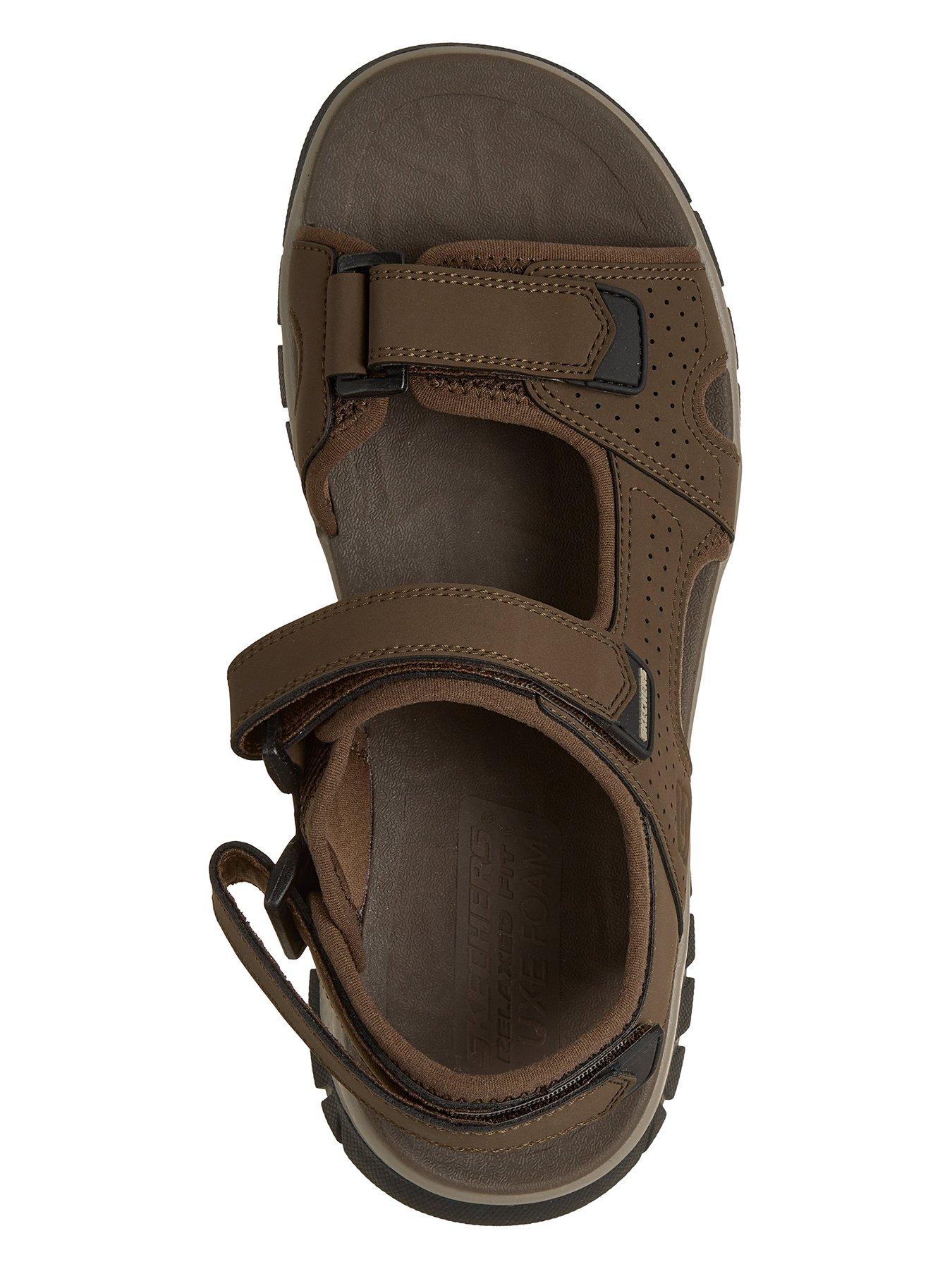 skechers-wagner-sandal-brownoutfit