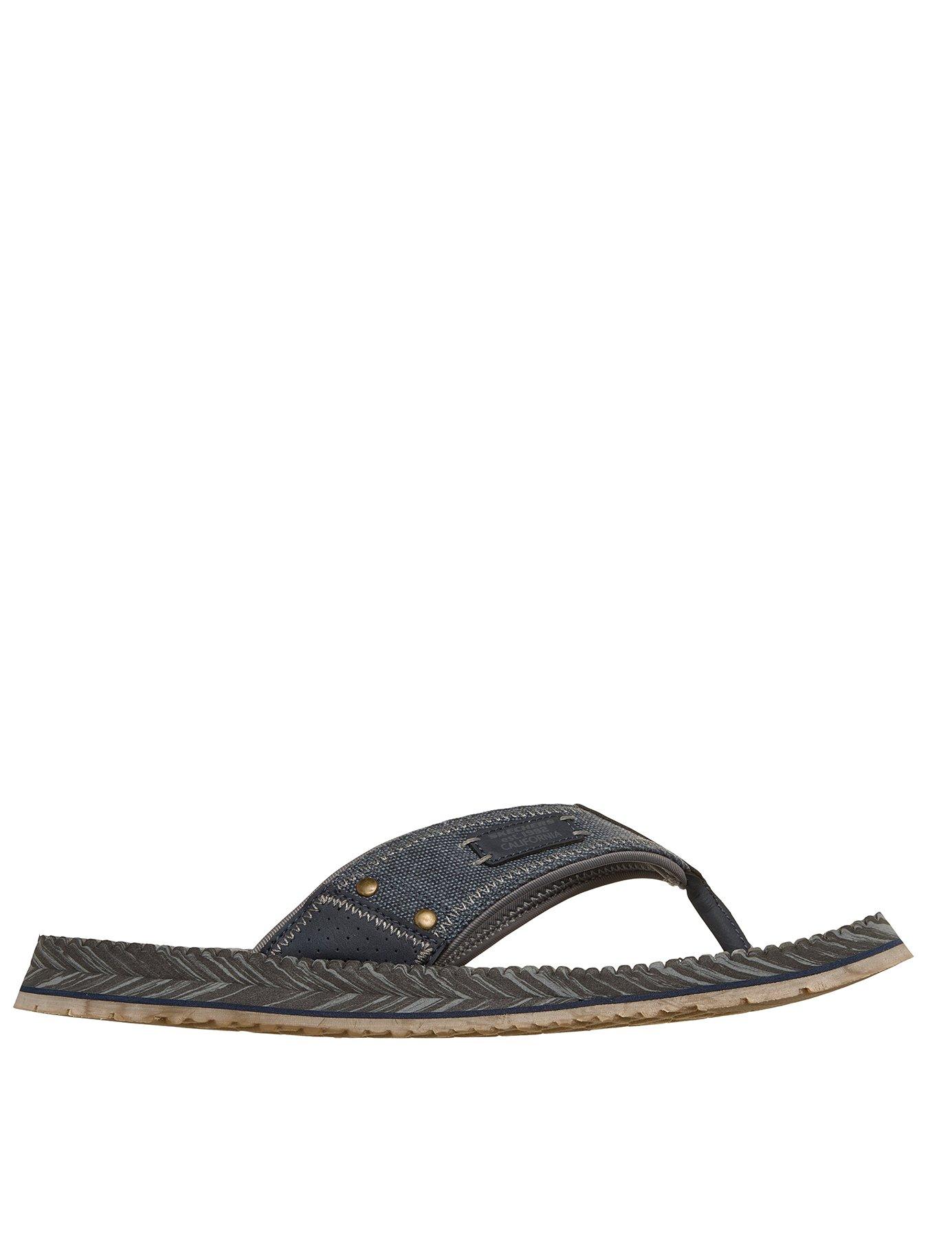 skechers-quill-flip-flop-navyfront