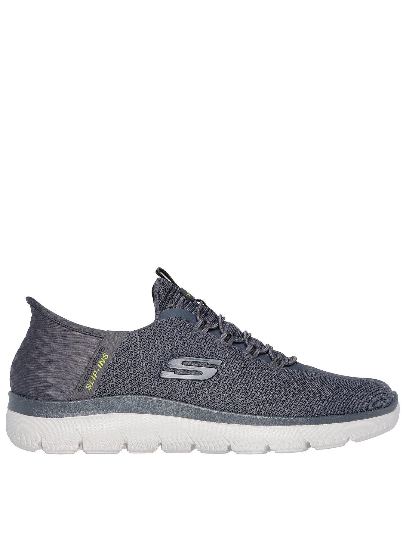 Skechers Skechers Wide Fit Mesh Slip-ins Sneaker W/ Memory Foam