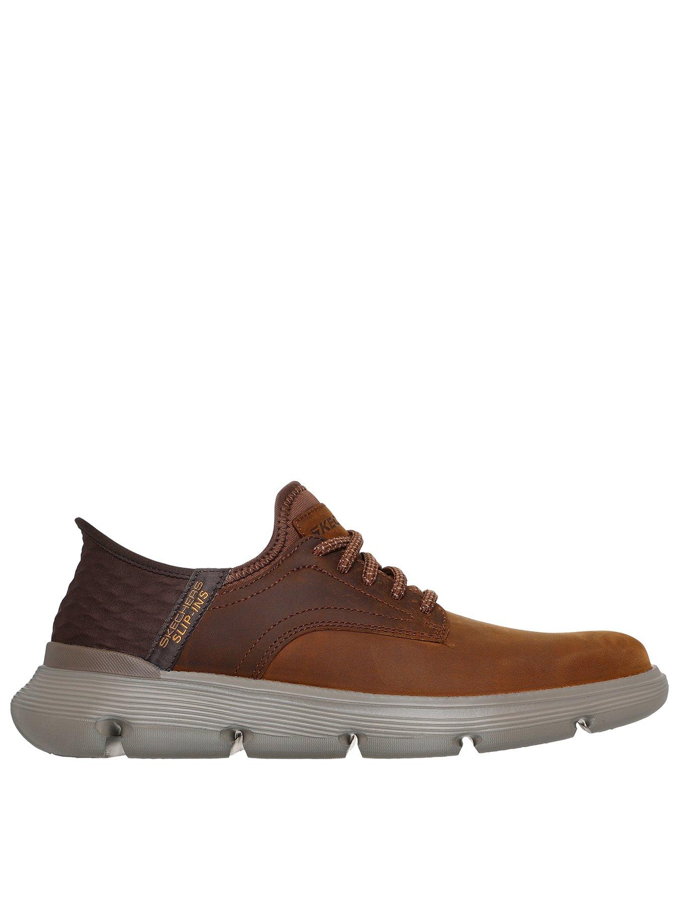 Skechers Skechers Plain Toe Bungee Lace Slip-ins Trainers