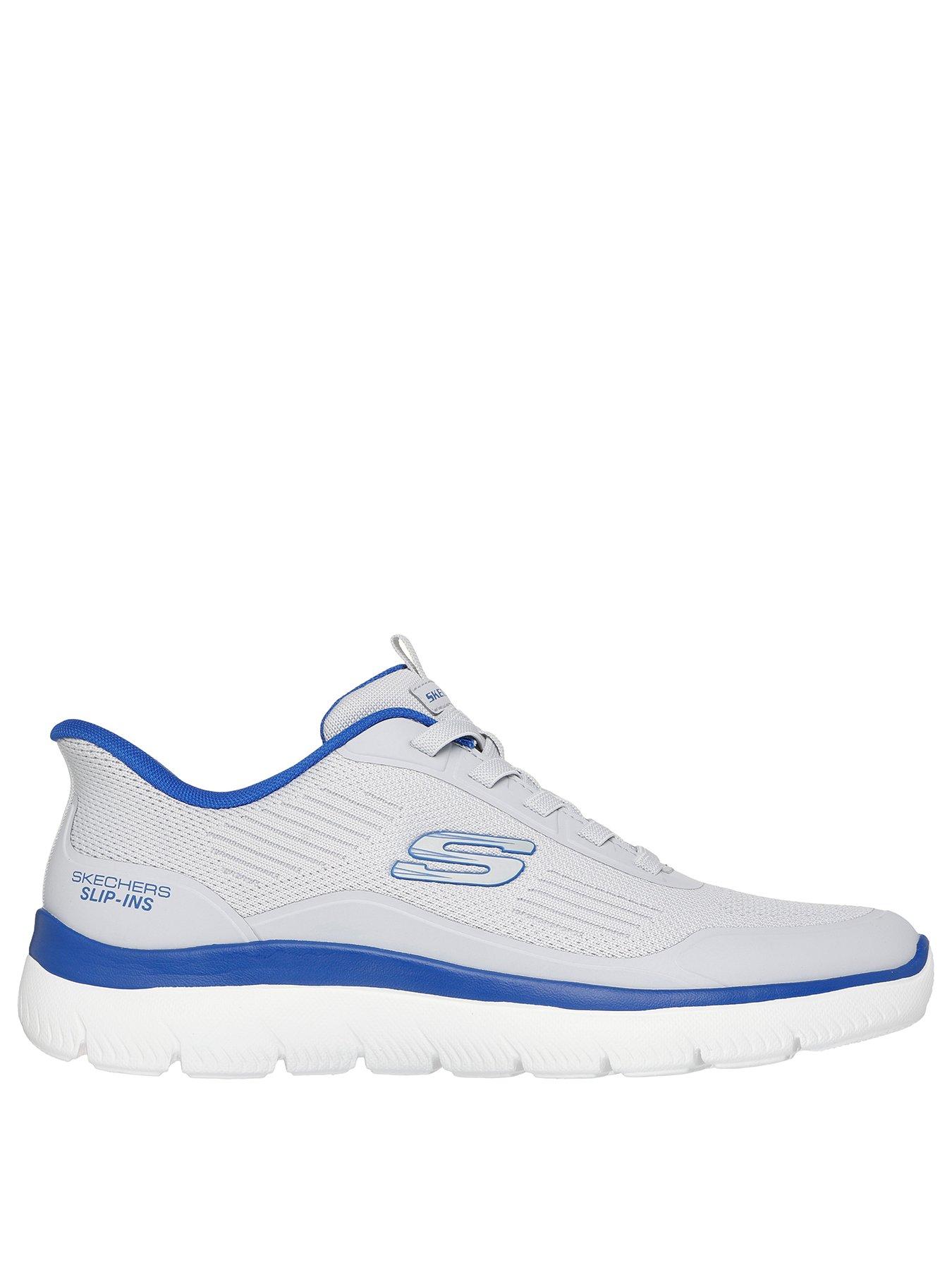 skechers-summits-trainer-greystillFront