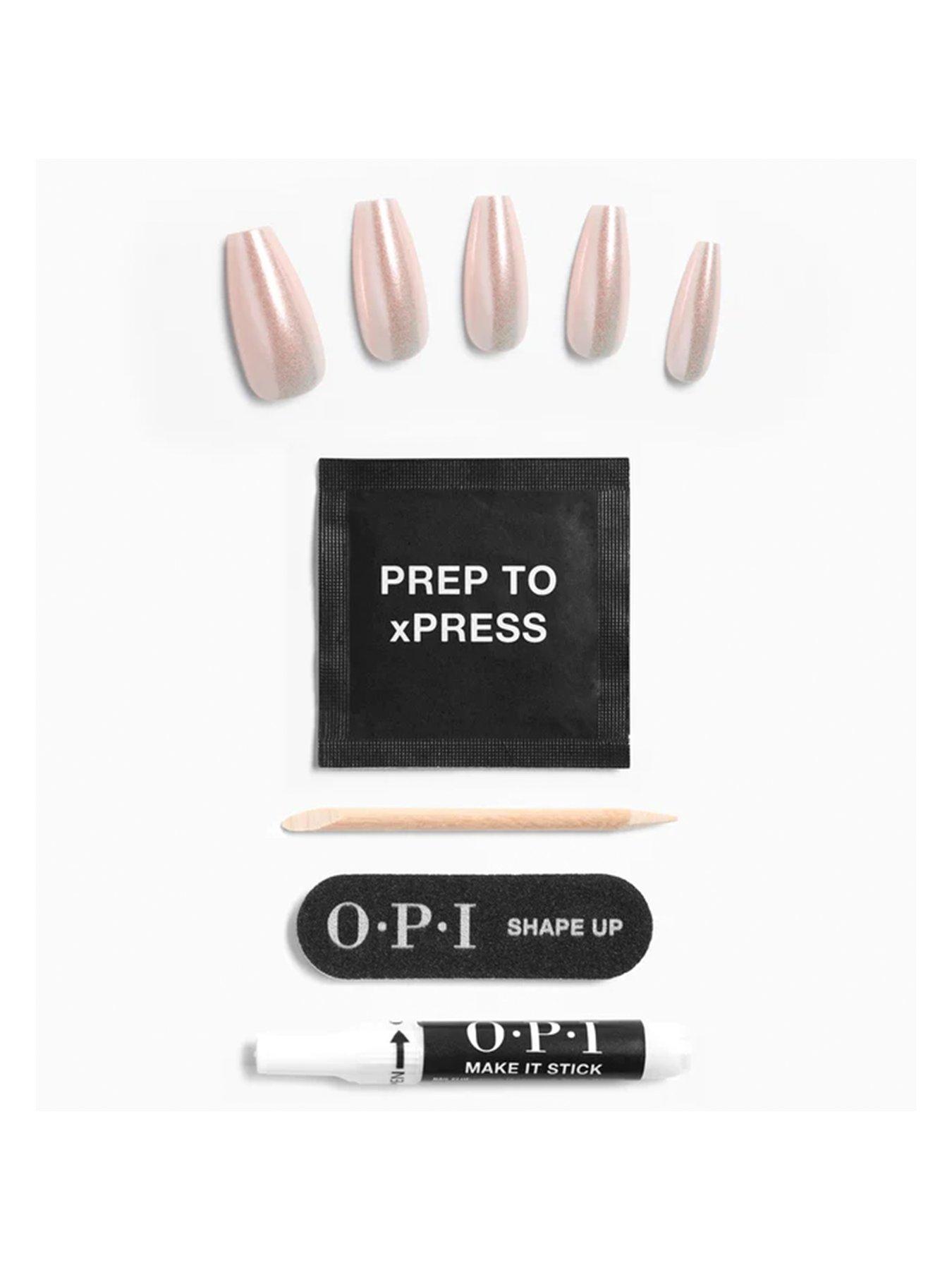 Image 3 of 4 of OPI xPRESS/ON Artificial Nails - Throw Me a Kiss - Long
