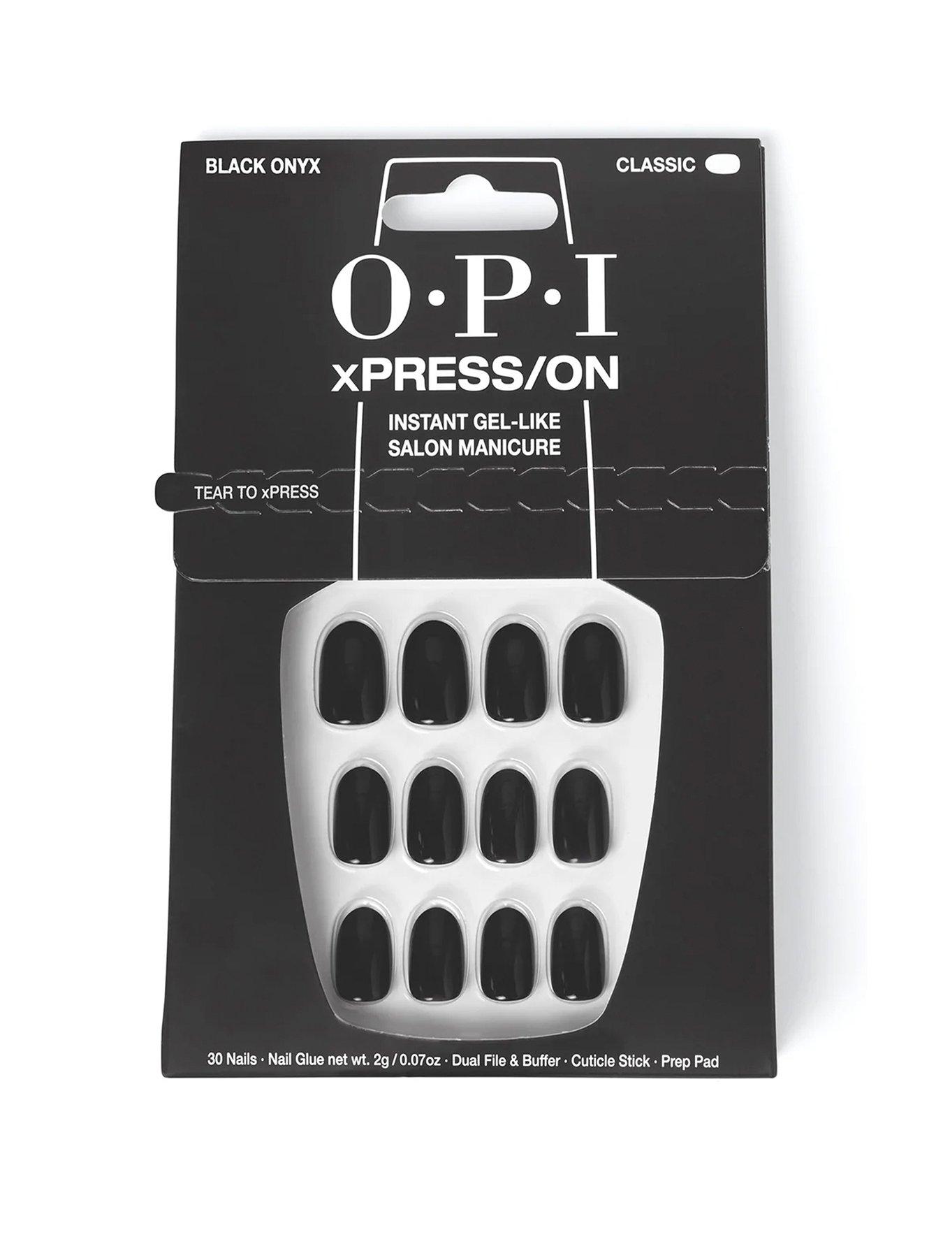 Image 1 of 5 of OPI xPRESS/ON Artificial Nails - Lady in Black