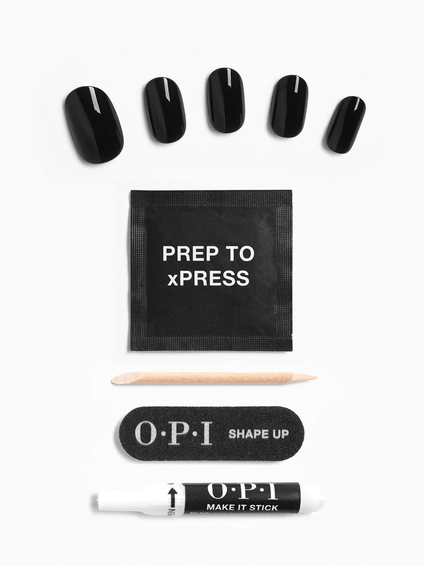 Image 4 of 5 of OPI xPRESS/ON Artificial Nails - Lady in Black