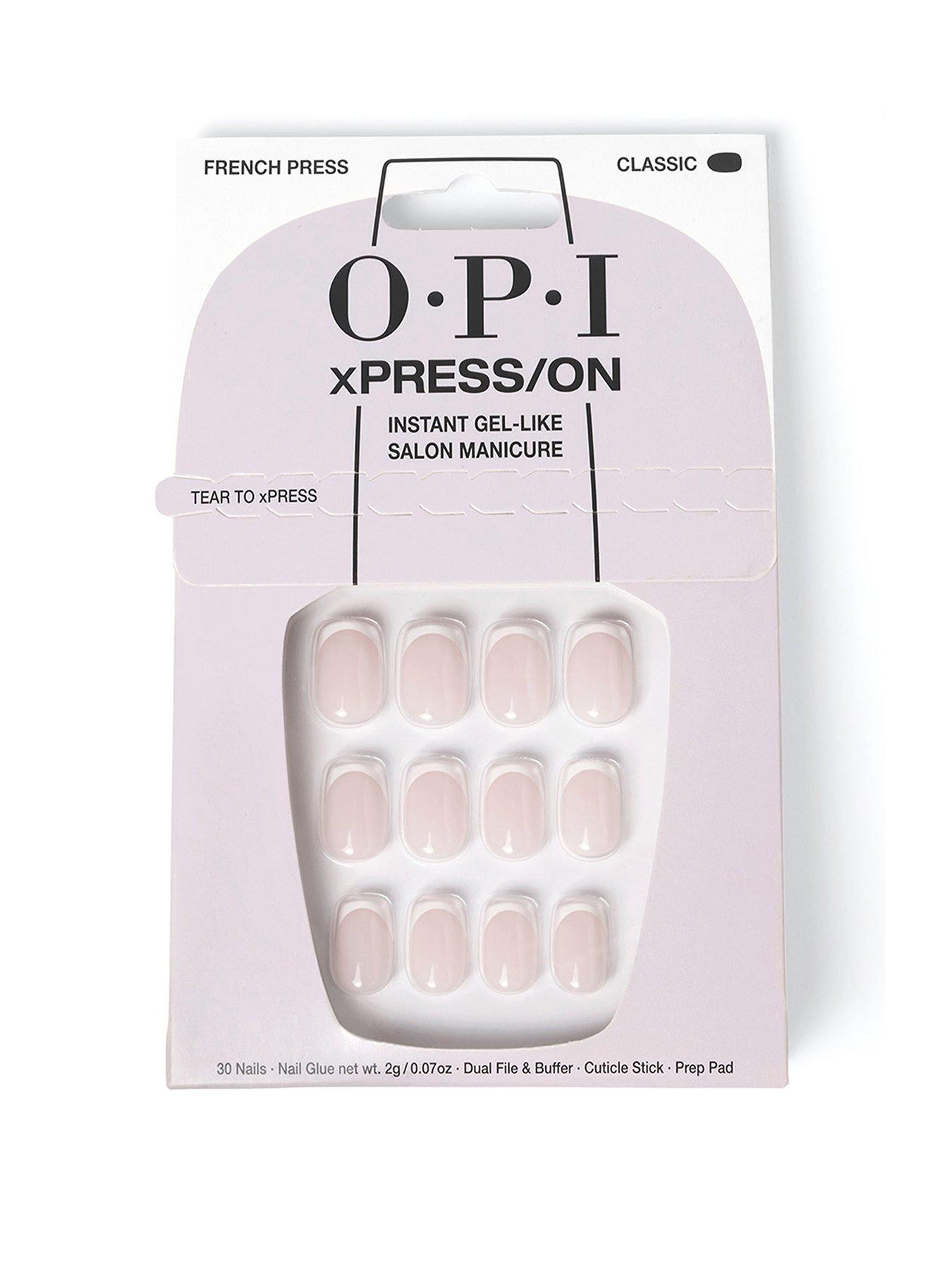 OPI xPRESS/ON - French Press Press On Nails Gel-Like Salon Manicure