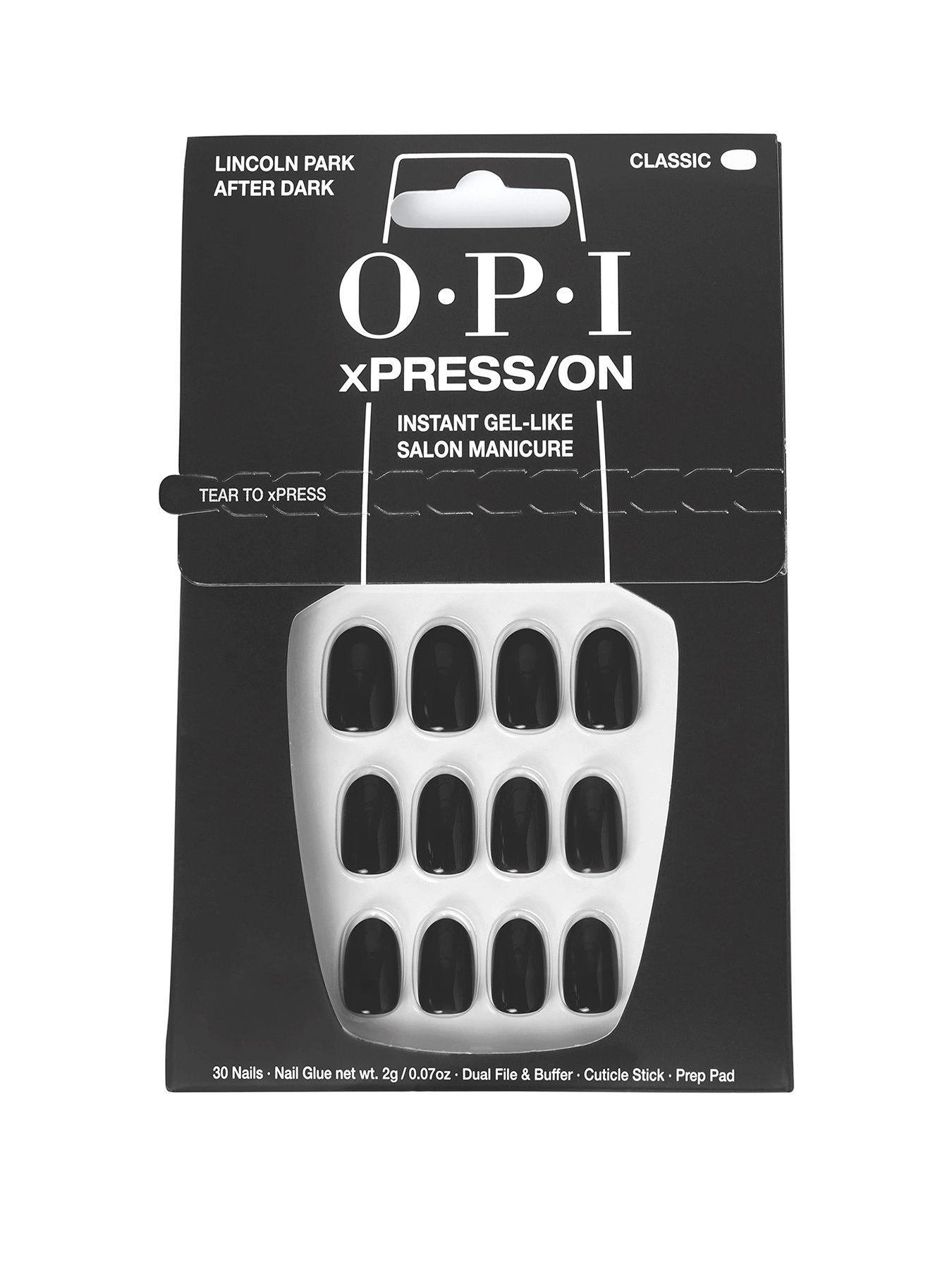 Image 1 of 7 of OPI xPRESS/ON - Lincoln Park After Dark Press On Nails Gel-Like Salon Manicure