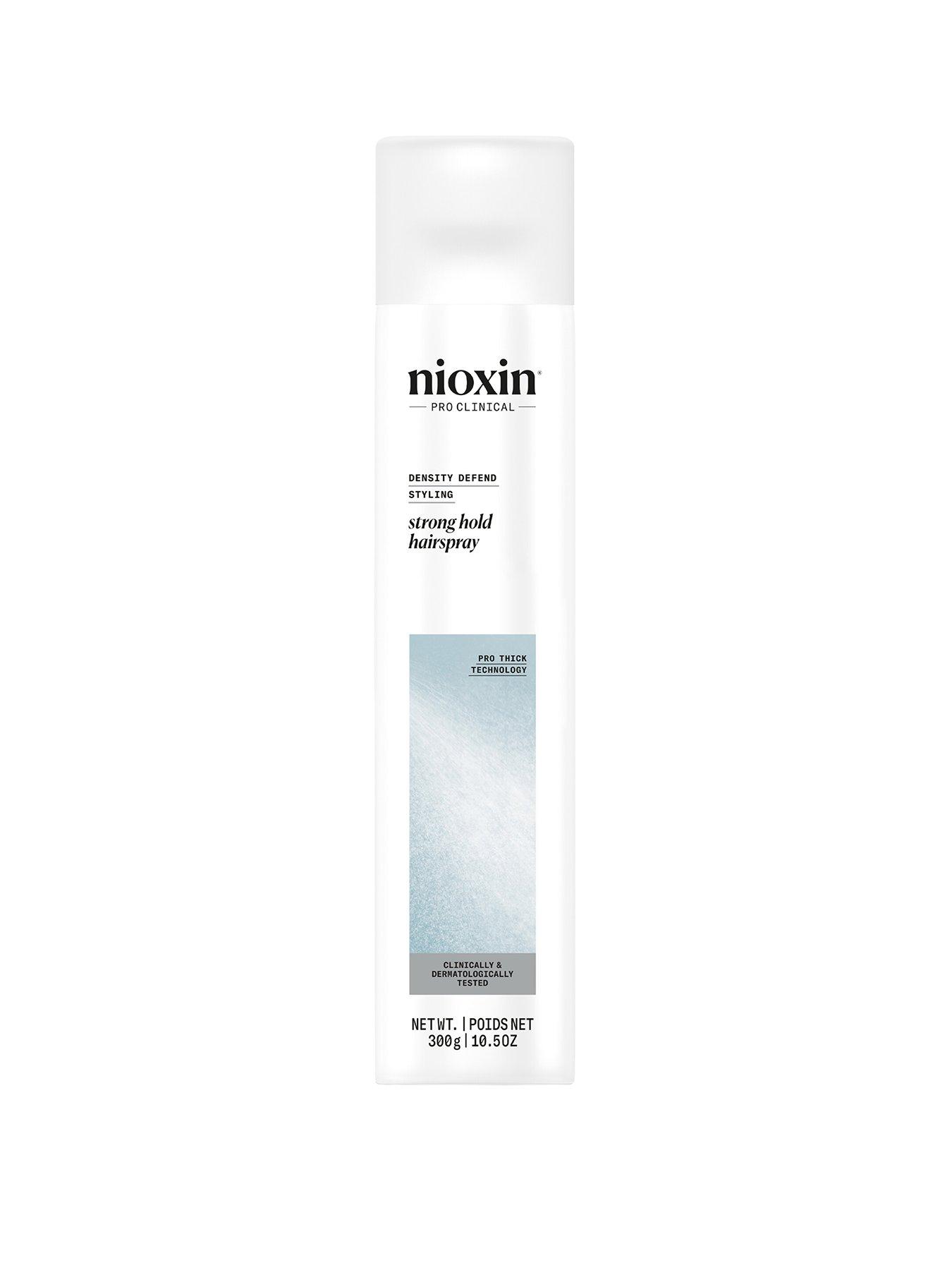 Image 1 of 6 of Nioxin Density Defend Styling Strong Hold Volume Hair Spray for Medium to Coarse Hair 300ml