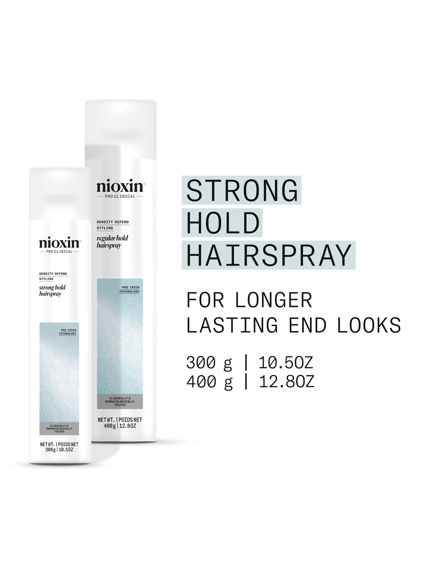 Image 2 of 6 of Nioxin Density Defend Styling Strong Hold Volume Hair Spray for Medium to Coarse Hair 300ml