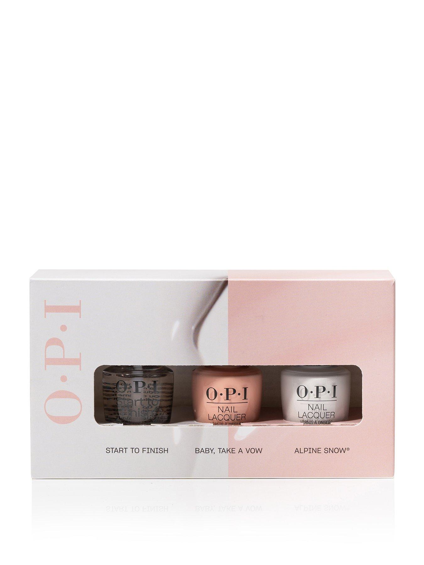 Image 1 of 7 of OPI Nail Lacquer French Manicure Kit Gift Set - 3 x 15ml