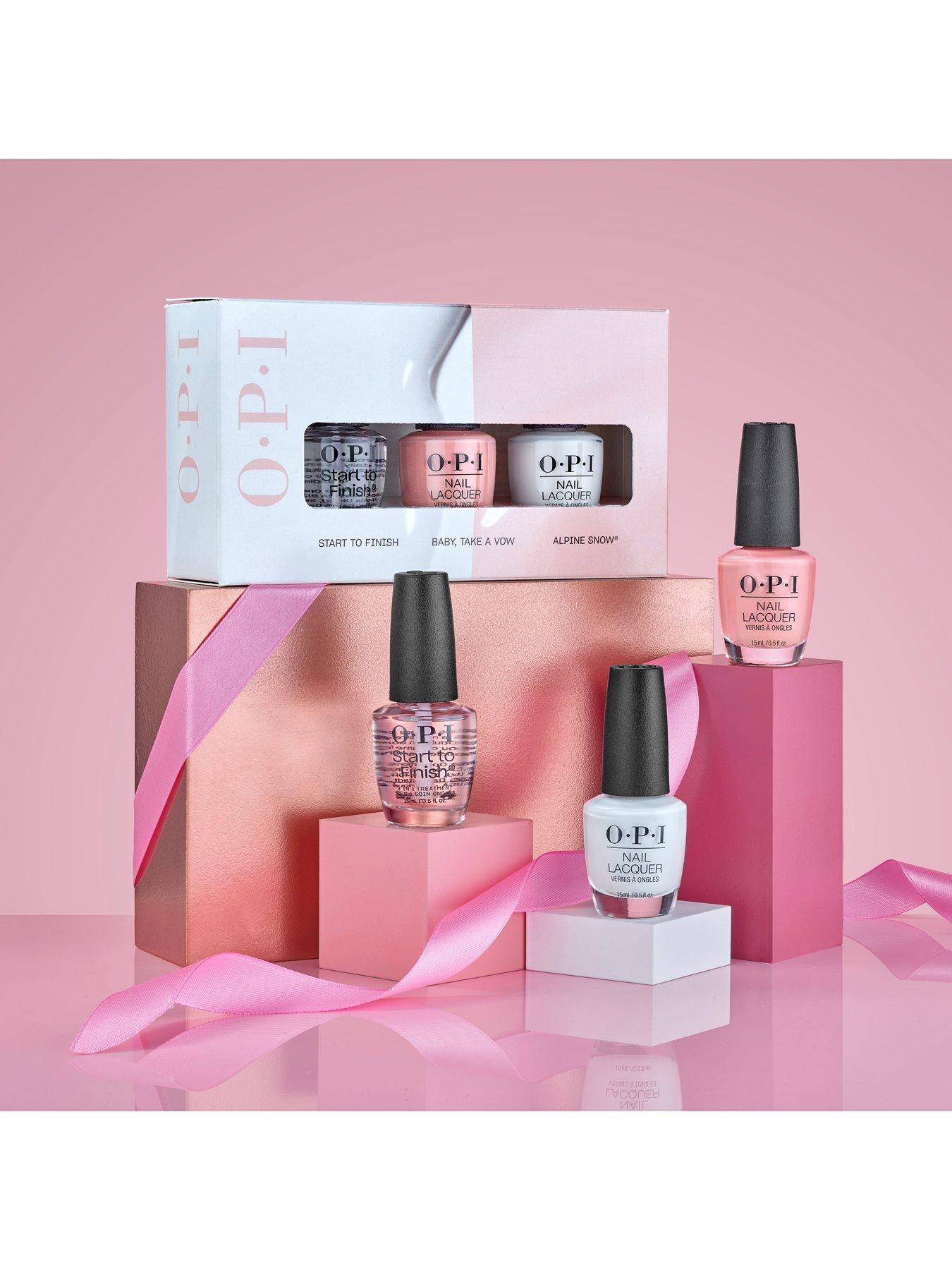 Image 7 of 7 of OPI Nail Lacquer French Manicure Kit Gift Set - 3 x 15ml