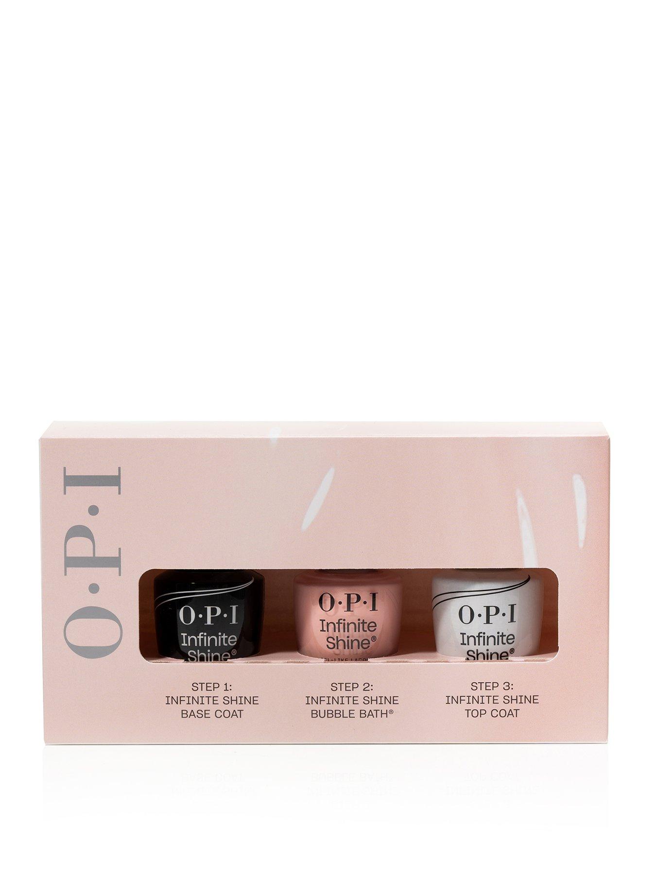 Image 1 of 7 of OPI Perfect Pink Infinite Shine 3-Piece Gift Set