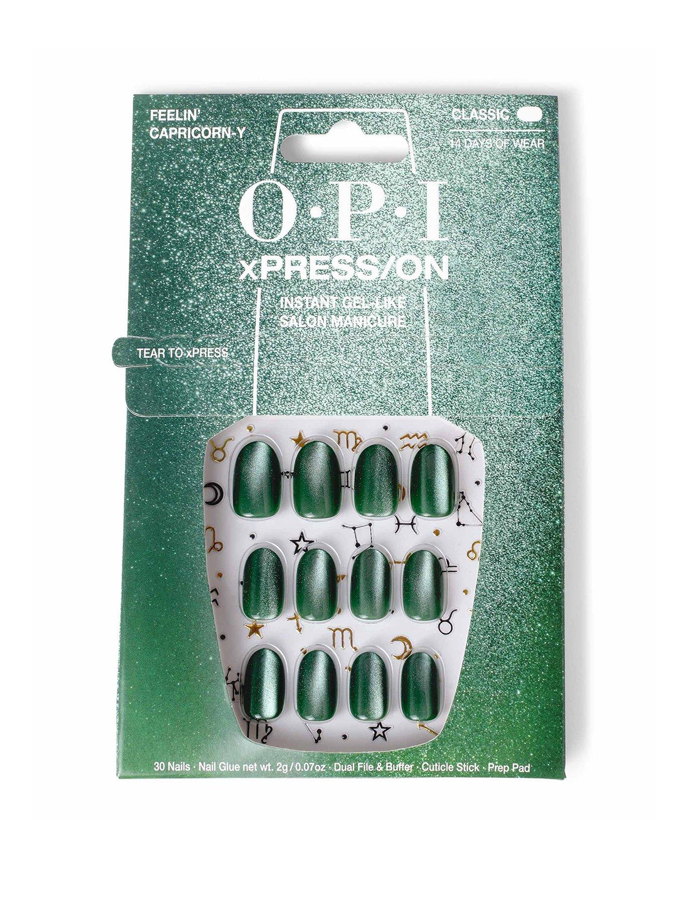 Image 1 of 4 of OPI xPRESS/ON Artificial Nails - Feelin' Capricorn-y