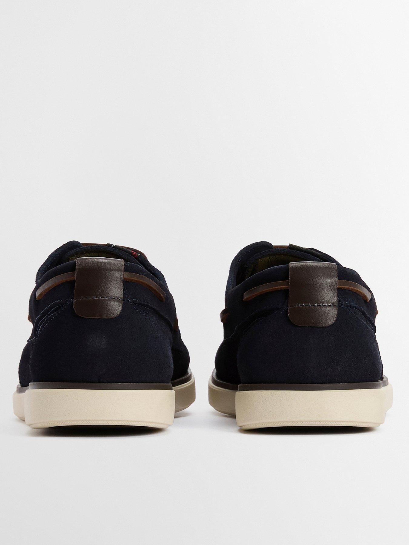 Image 3 of 6 of Barbour Rothley Boat Shoes - Navy