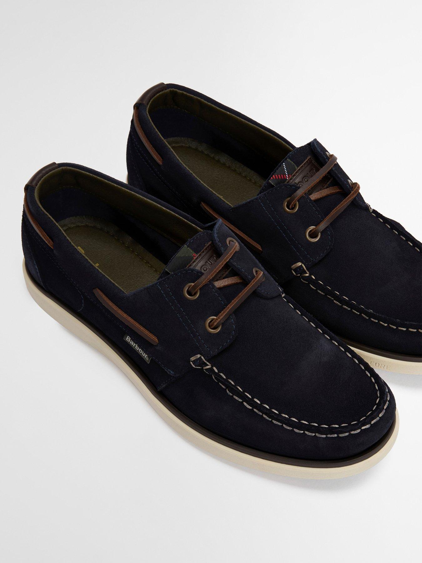 Image 6 of 6 of Barbour Rothley Boat Shoes - Navy