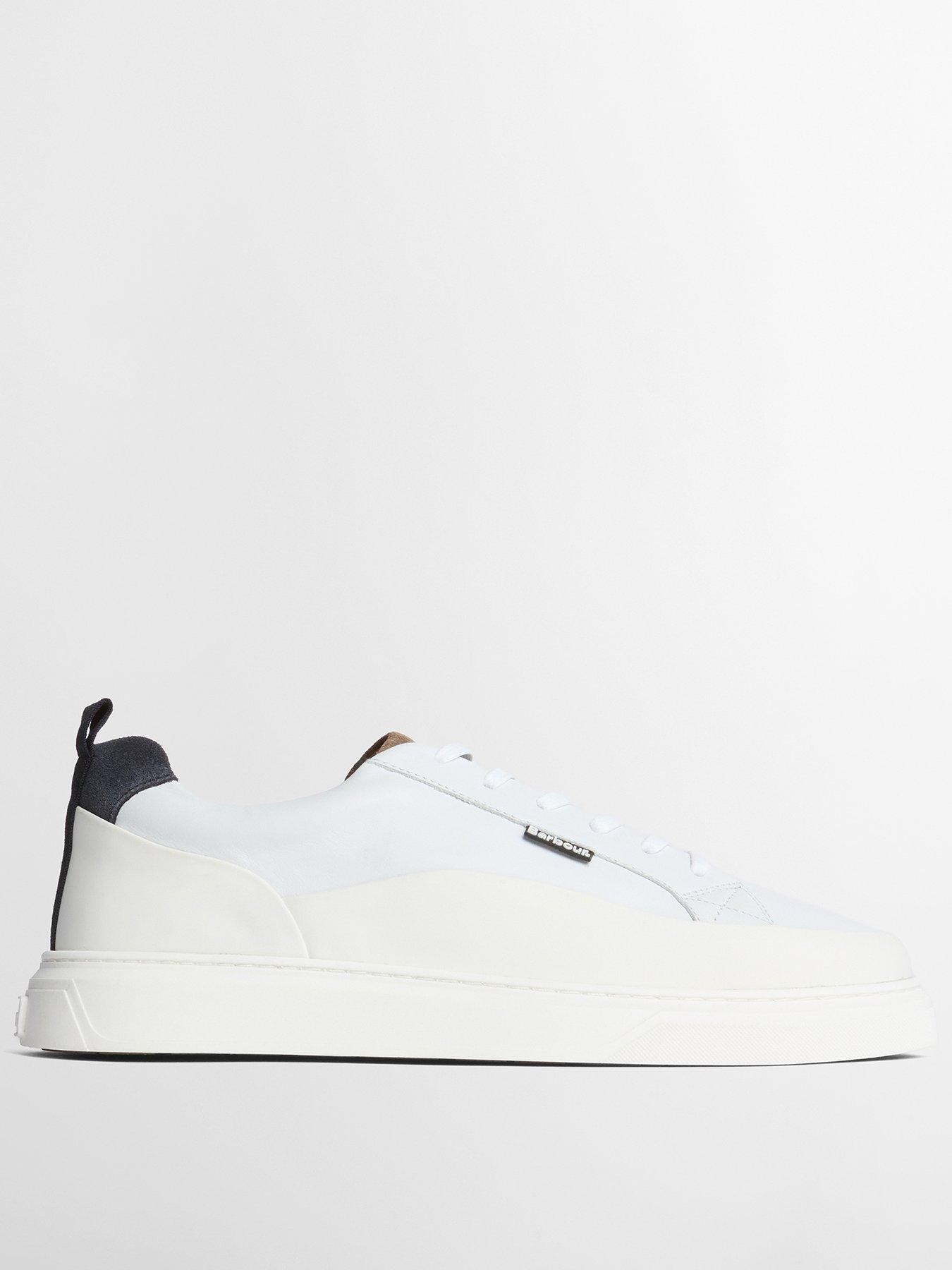 Barbour Stannington Trainers - White